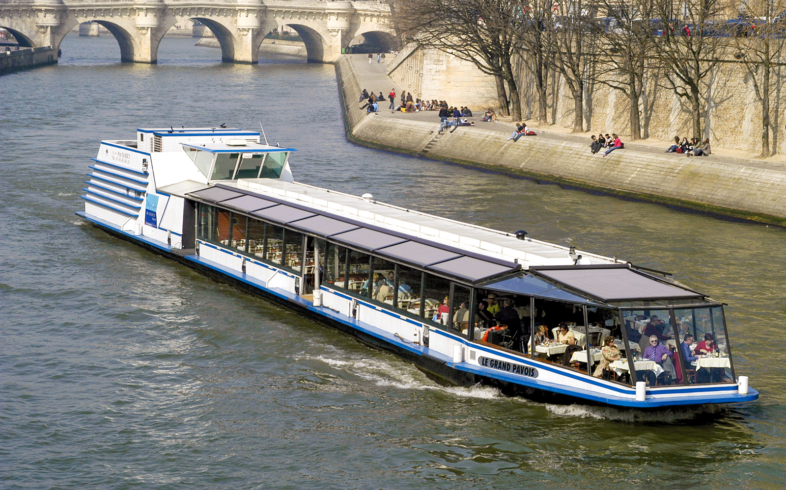 Marina Seine River Lunch Cruise with Brasserie Menu tickets in Paris - Full Experience | TickYourList