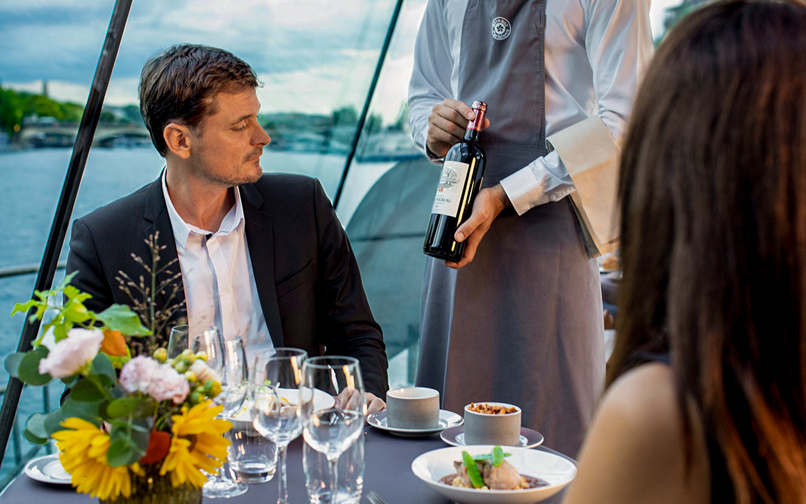 Bateaux Parisiens Seine River Early Evening Dinner Cruise with Gourmet Menu tickets in Paris - Activities | TickYourList