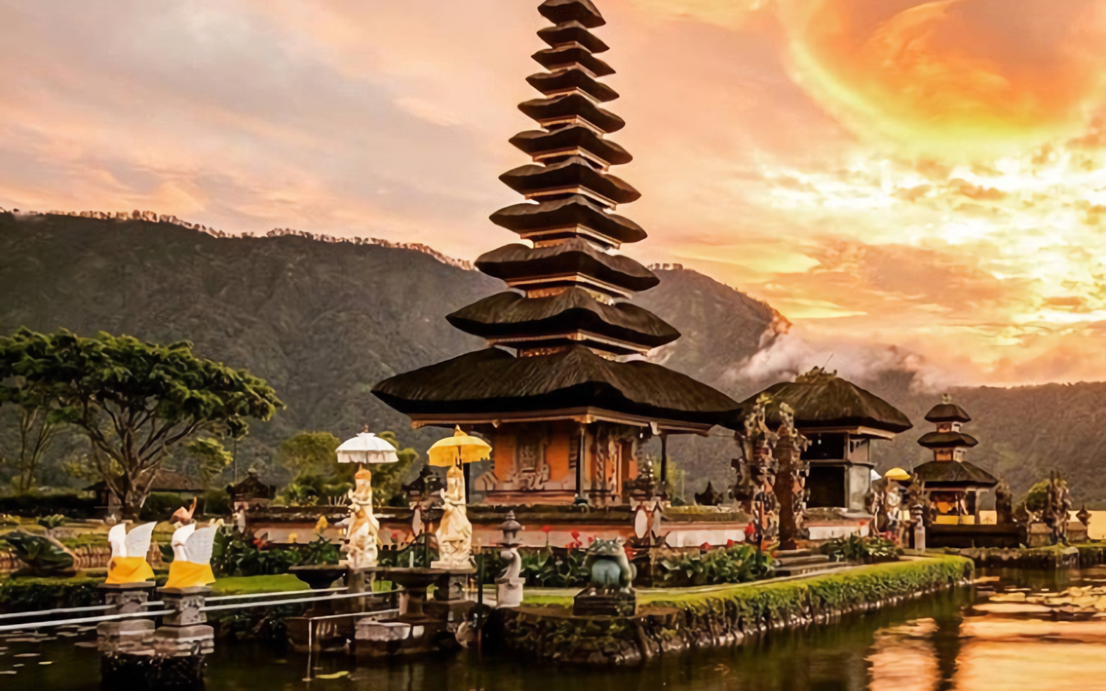 Bali Lovina Sunrise Dolphin Watching & Ulundanu Beratan Temple tickets in Bali - Attractions | TickYourList