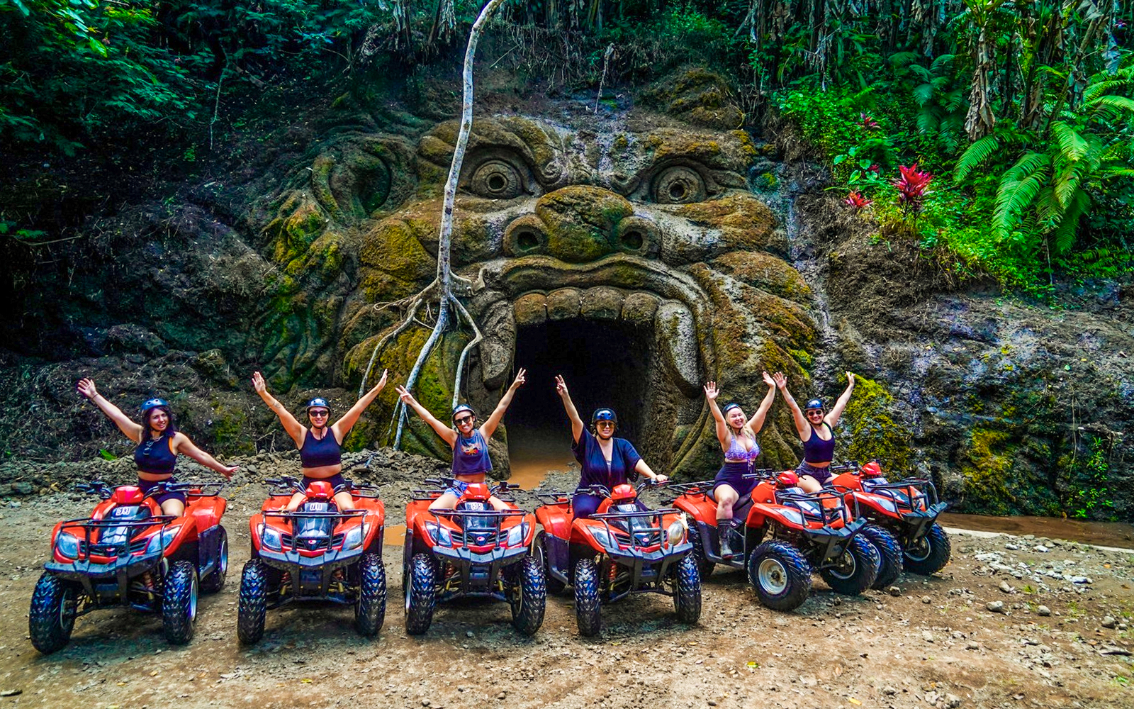 Ubud: Gorilla Face ATV Adventure with Jungle Swing & Goa Raja Waterfall tickets in Bali - Activities | TickYourList