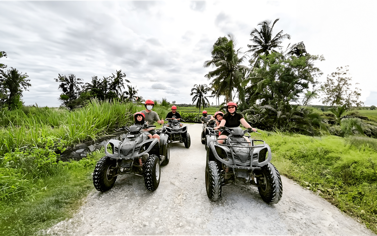 Ubud: Kuber Trek ATV Quad Bike with Long Tunnel & Waterfalls tickets in Bali - Features | TickYourList