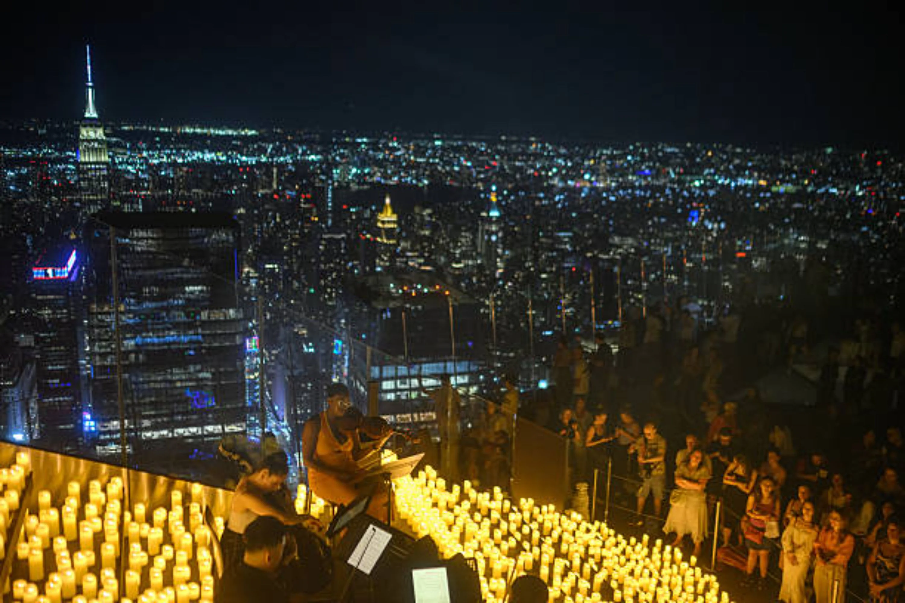Breathtaking view from Edge Observation Deck in New York