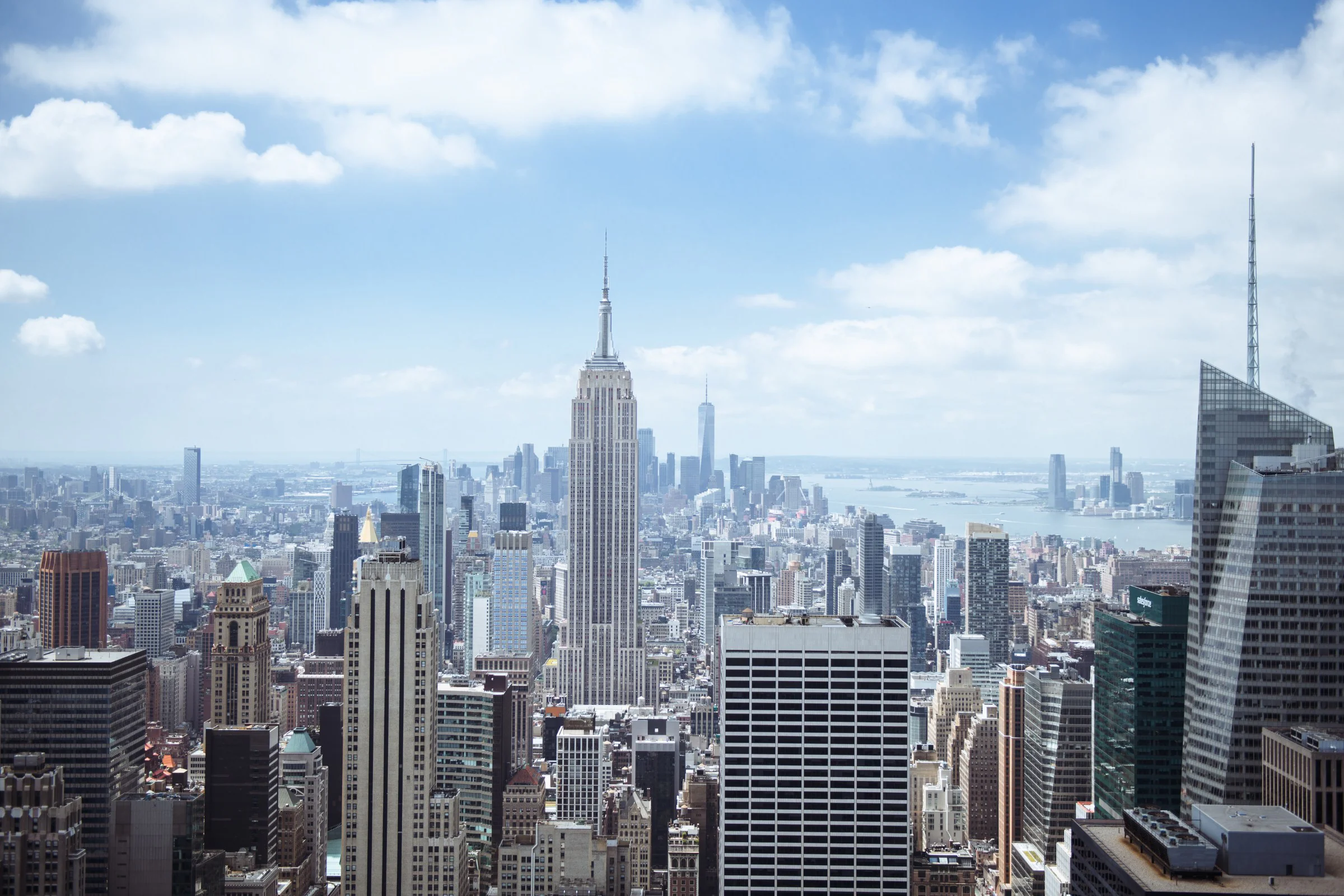 Breathtaking views from Top of the Rock in New York
