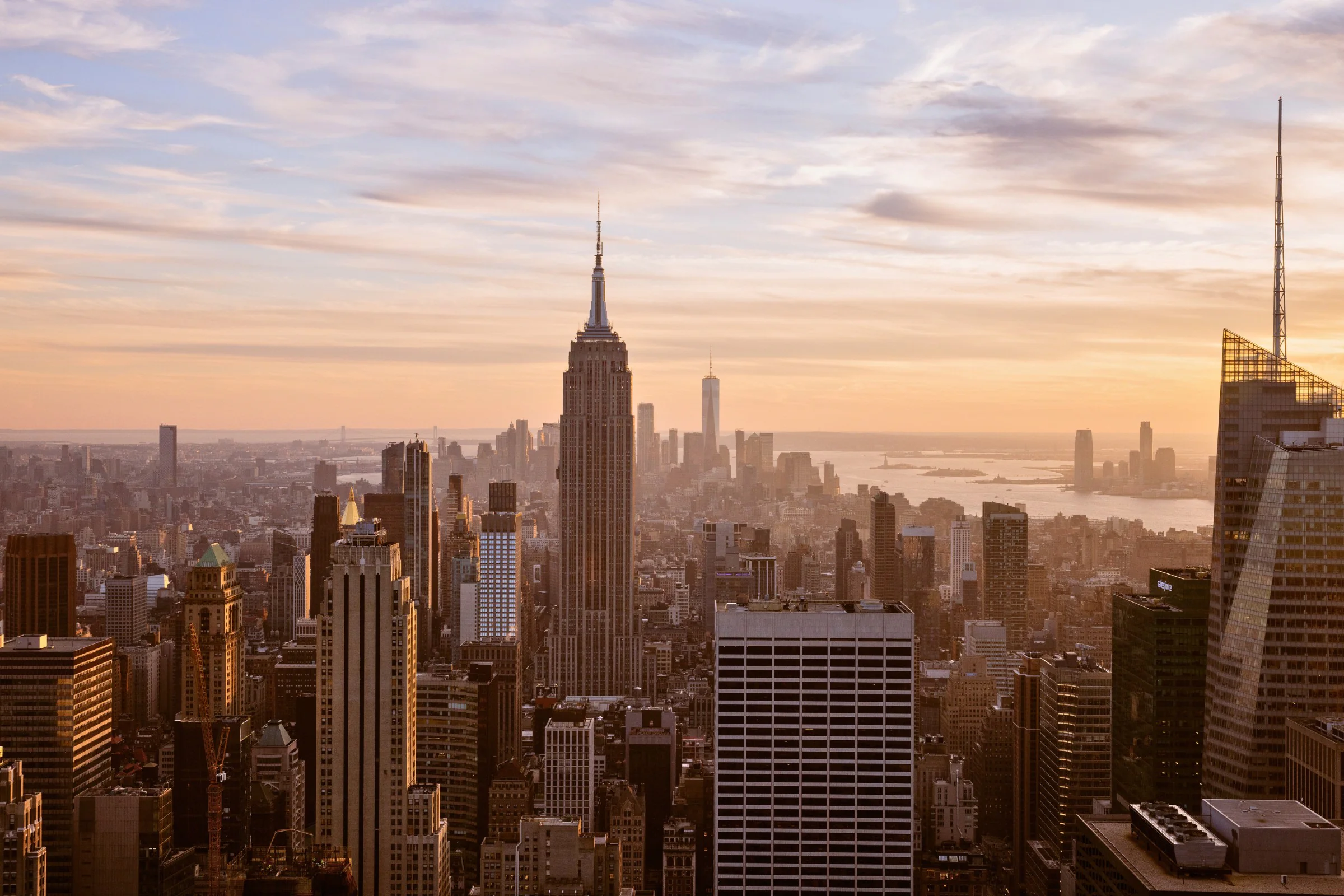 Breathtaking view from Top of the Rock, NYC
