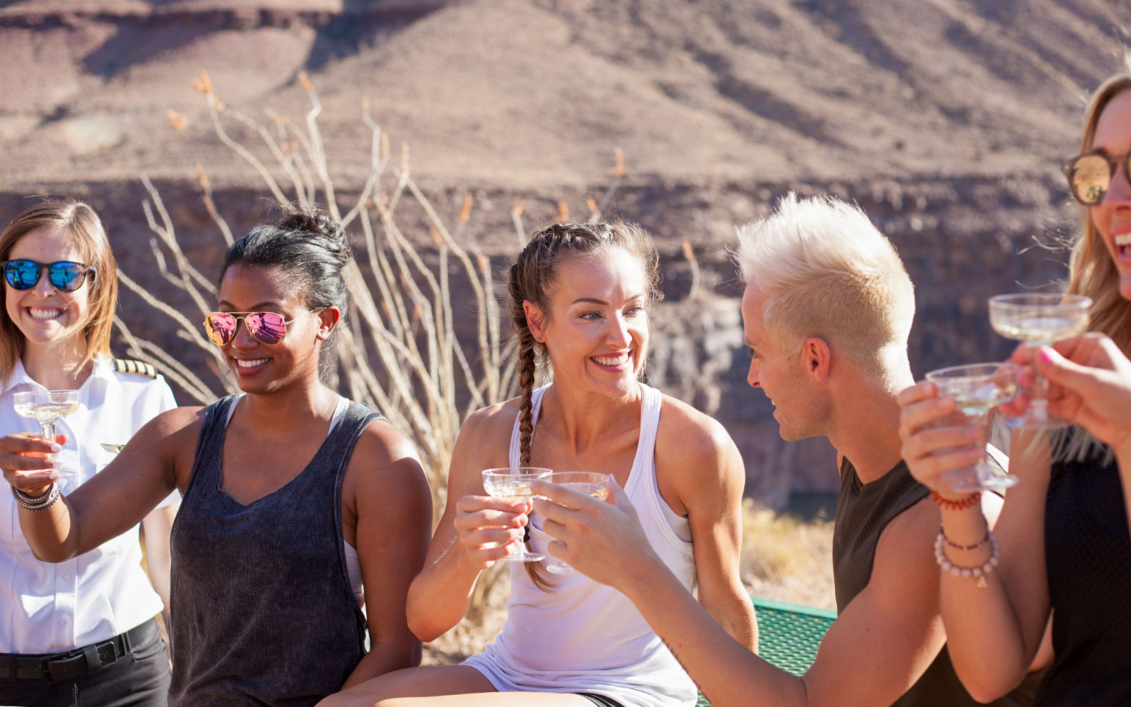 From Las Vegas: Grand Canyon Helicopter Tour & Black Canyon Raft with Champagne & Picnic tickets in Las Vegas - Highlights | TickYourList