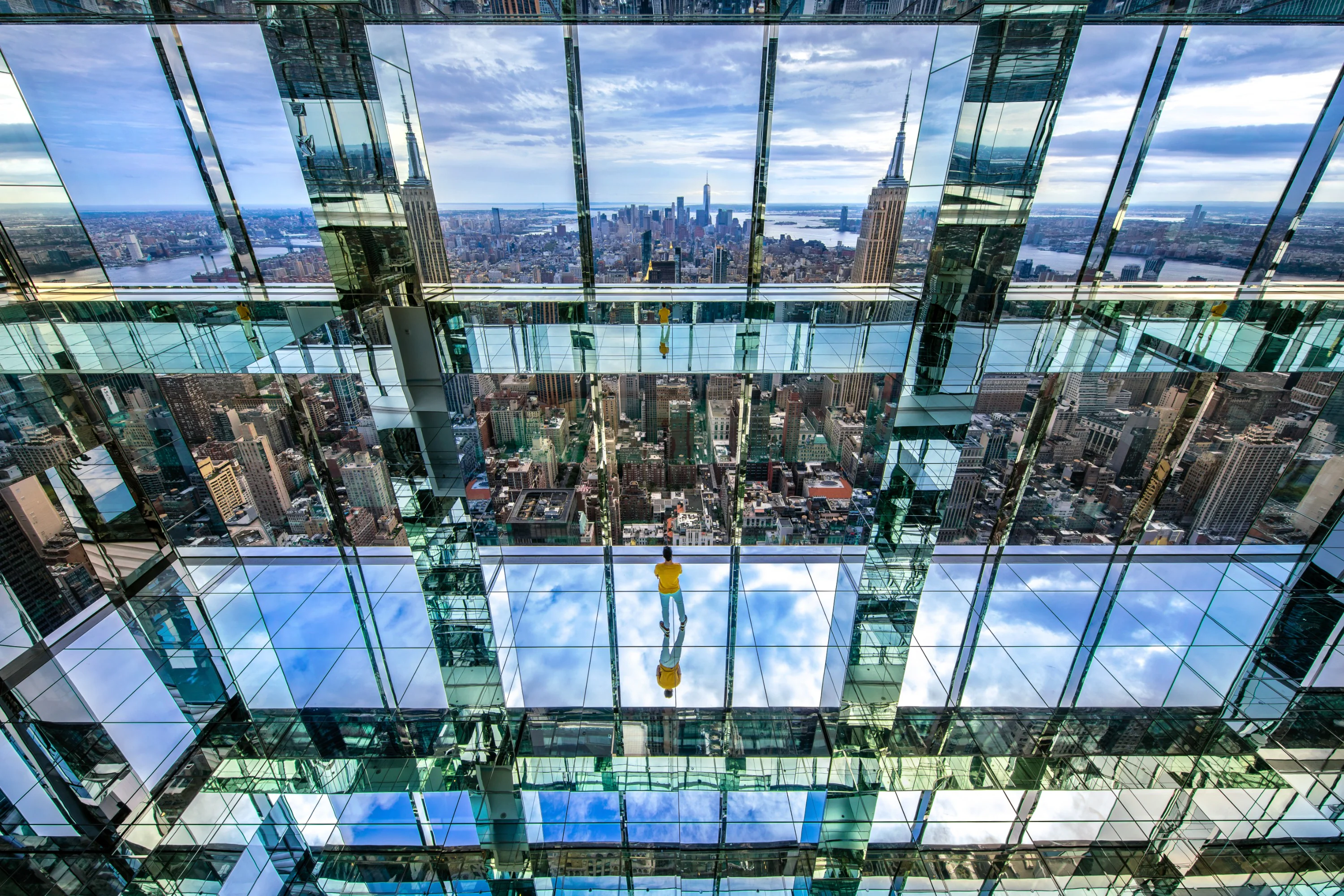 Breathtaking view from Summit One Vanderbilt, NYC