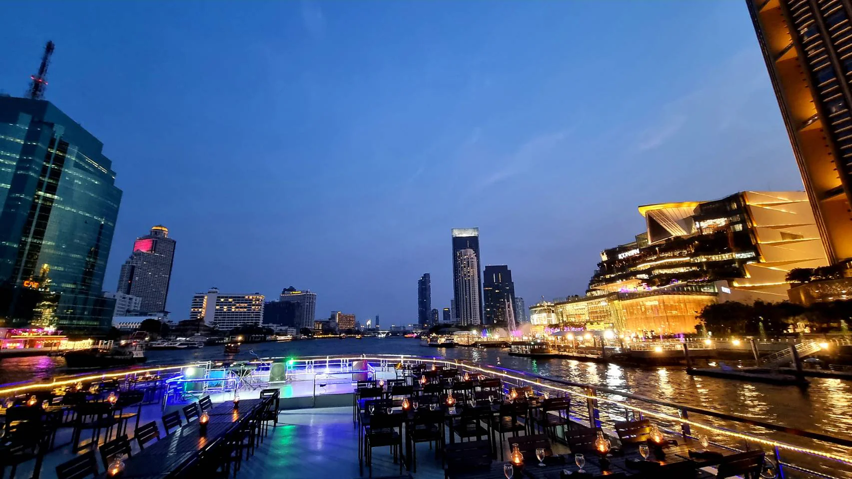 Scenic Chao Phraya White Orchid Cruise in Bangkok