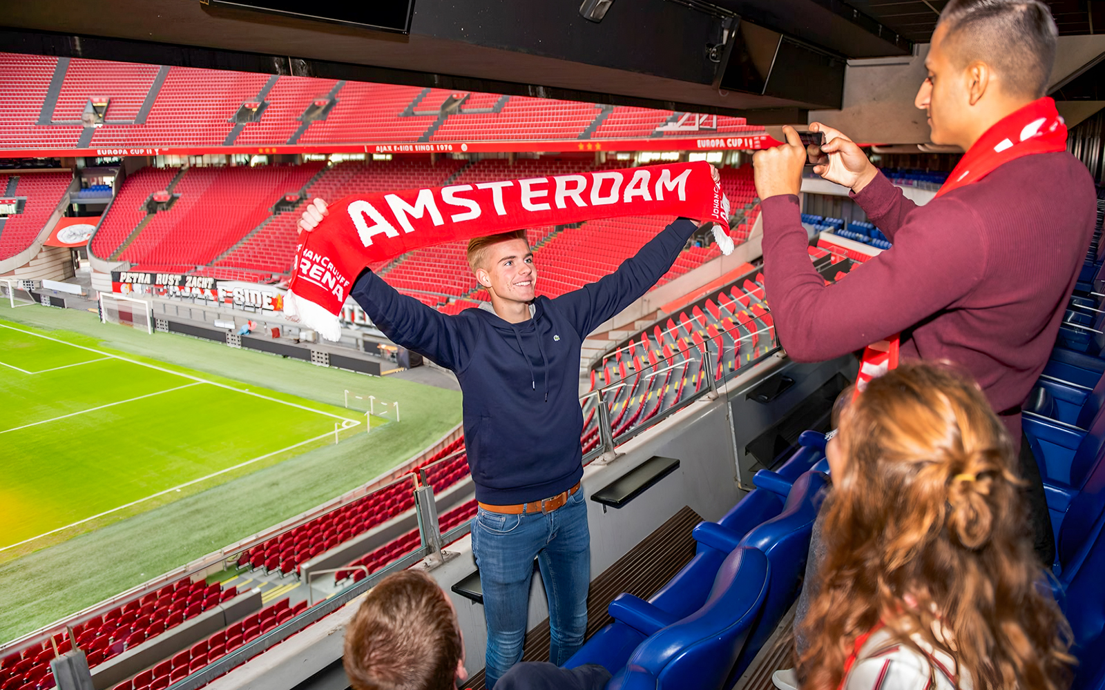 Johan Cruijff ArenA Stadium VIP Tour with a Drink and Scarf experience tickets in Amsterdam | TickYourList
