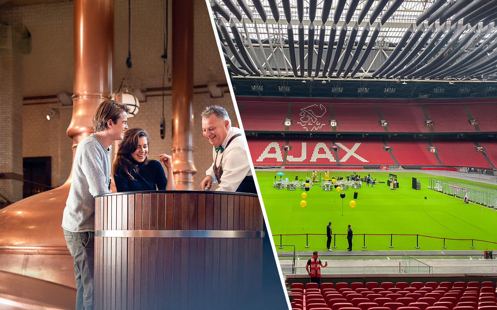 Combo (Save 5%): Johan Cruijff ArenA Classic Tour + Heineken Experience Tickets in Amsterdam | TickYourList