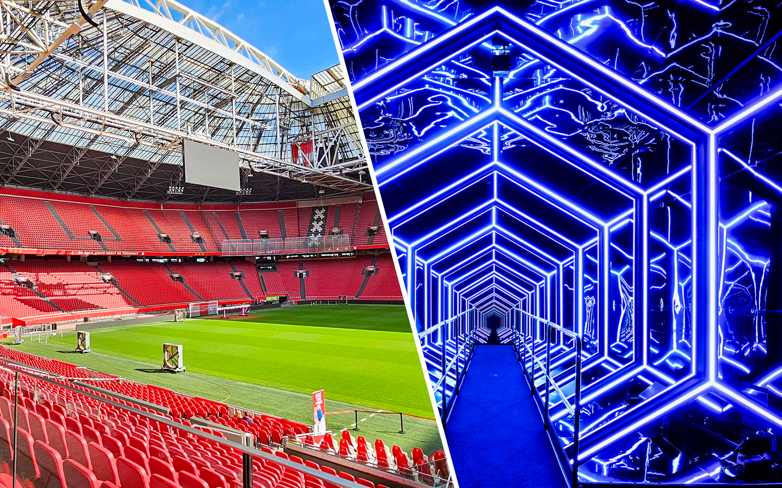 Combo (Save 23%): Johan Cruijff ArenA Classic Tour + AMAZE Amsterdam Tickets experience in Amsterdam | TickYourList