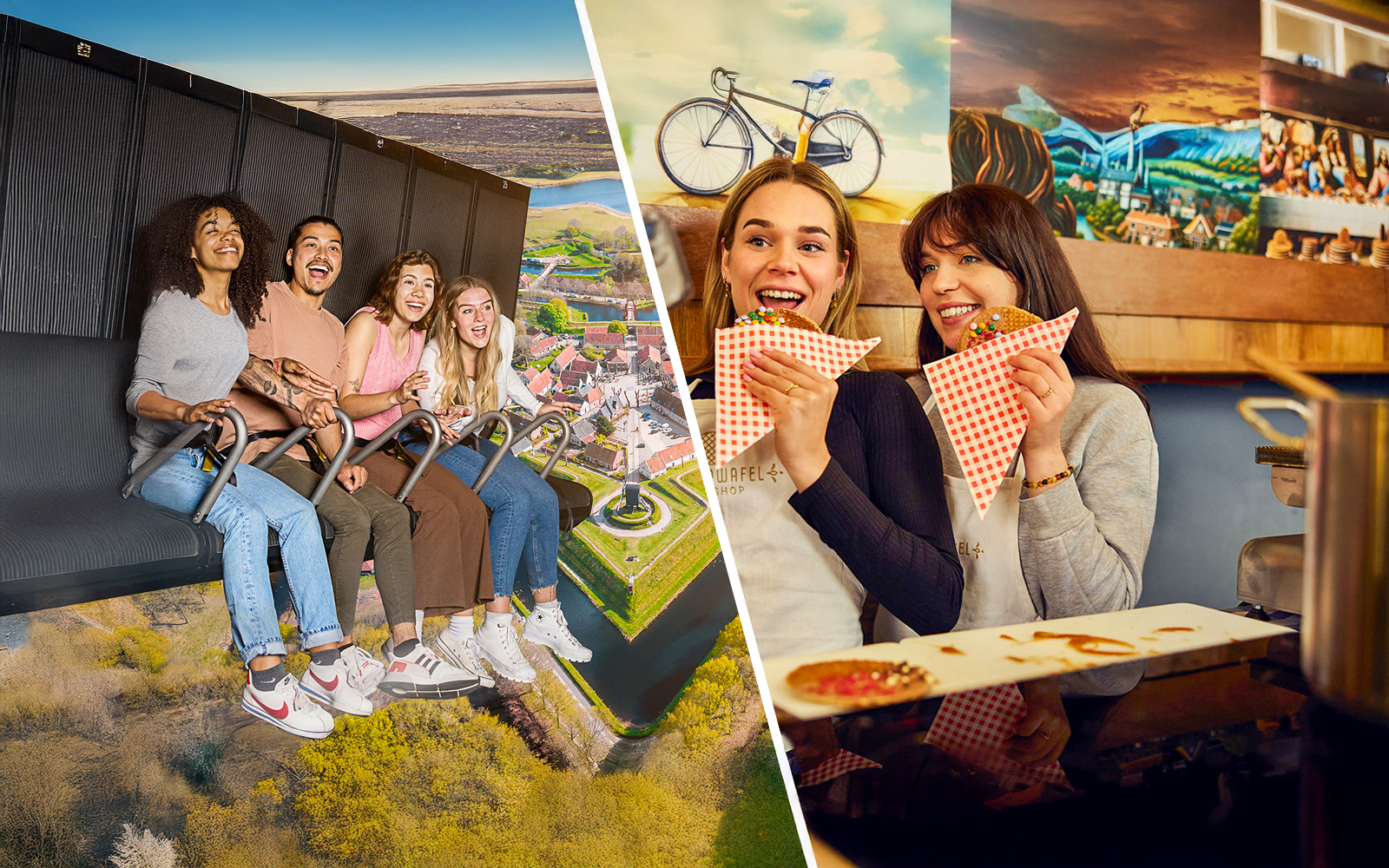 Combo (Save 5%): This is Holland Tickets + Traditional Dutch Syrup Waffle-Making Workshop experience in Amsterdam | TickYourList