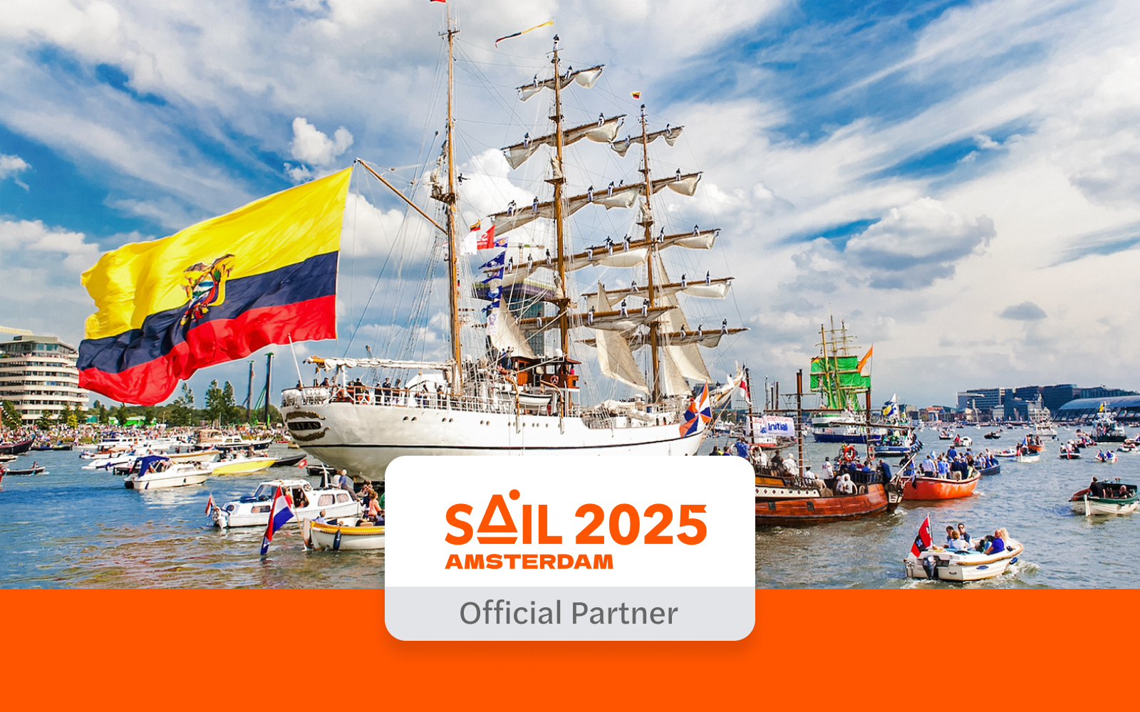 100-Min SAIL Amsterdam Cruise with Open Bar experience tickets in Amsterdam | TickYourList