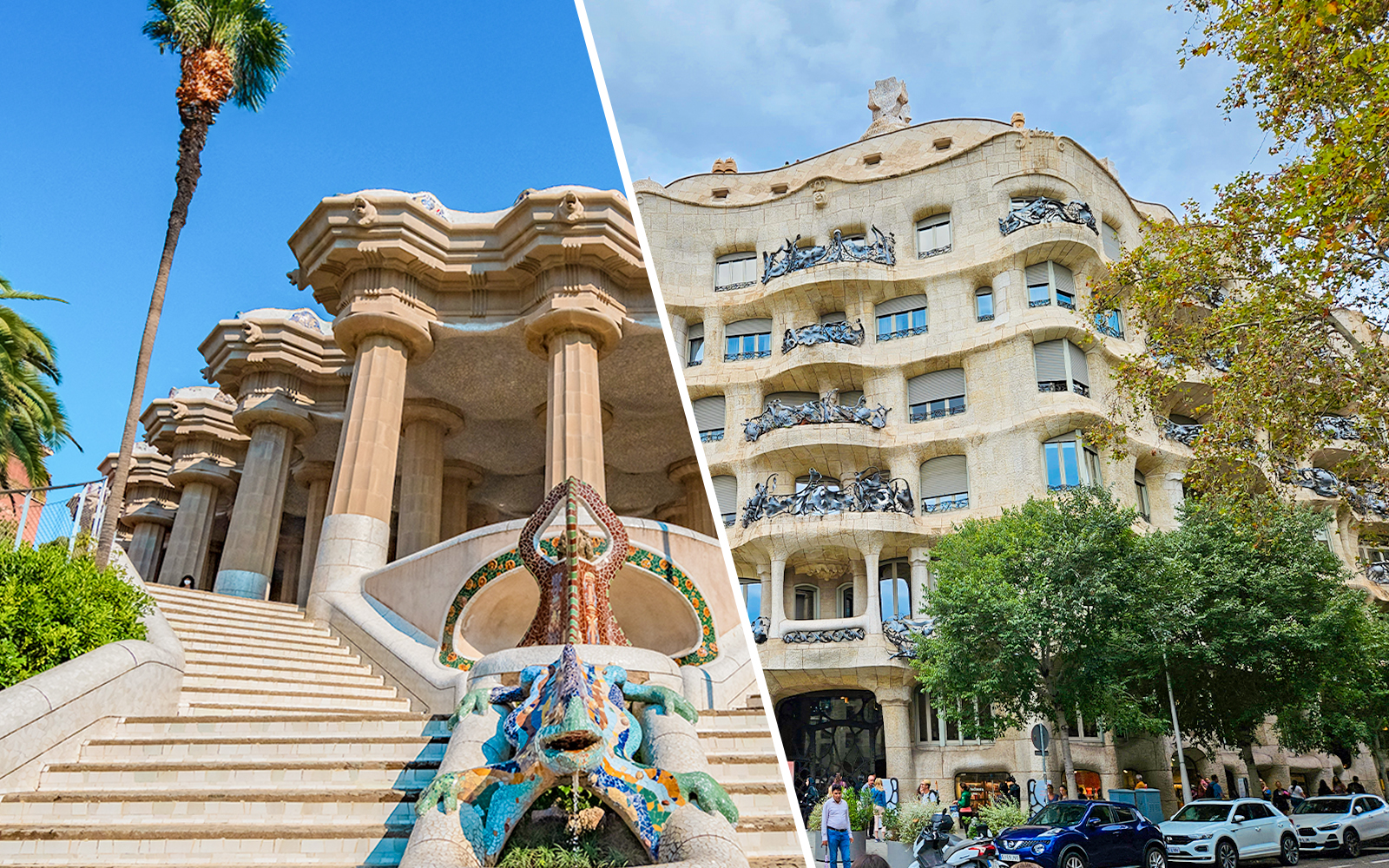 Combo (Save 5%): Park Güell + La Pedrera-Casa Milà Skip-the-Line Tickets experience in Barcelona | TickYourList