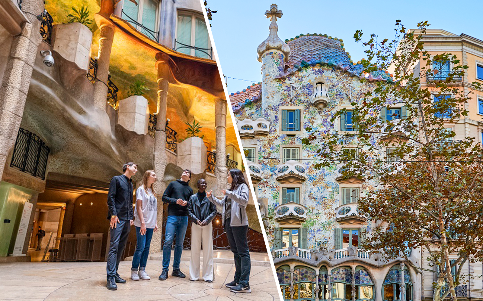 Combo (Save 5%): Casa Milà + Casa Batlló Entry Tickets with Audio Guide experience in Barcelona | TickYourList