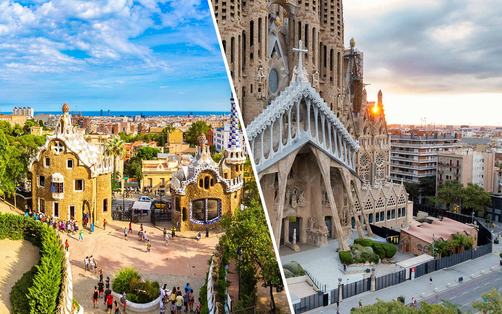 Combo (Save 5%): Park Güell + Sagrada Familia Fast-Track Tickets