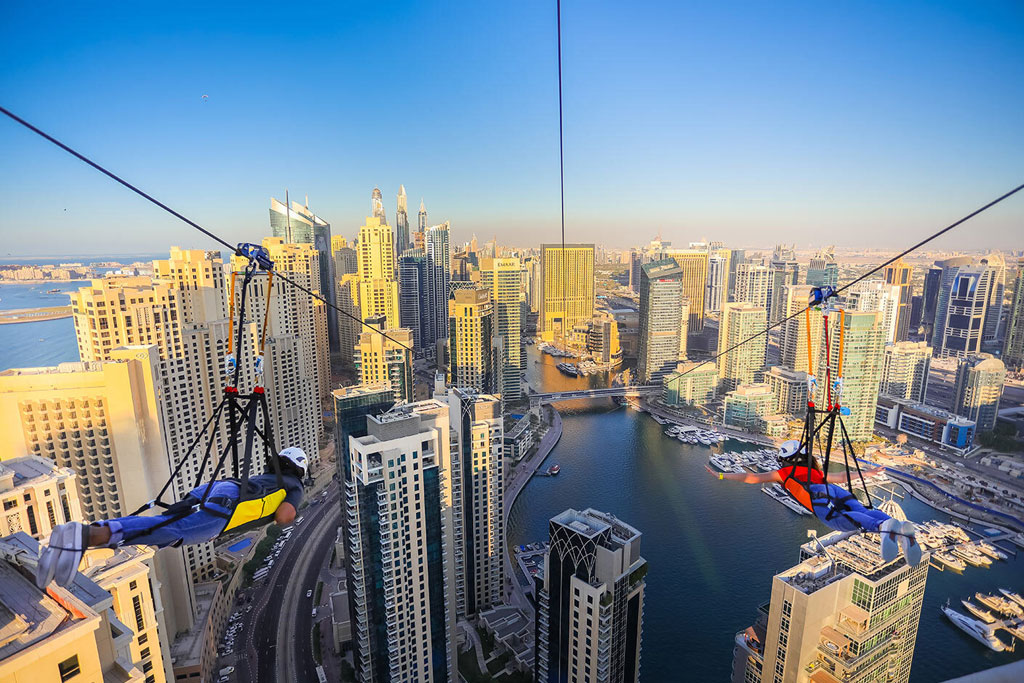 XLine Dubai Marina Zip Line Tickets in Dubai - Attractions | TickYourList