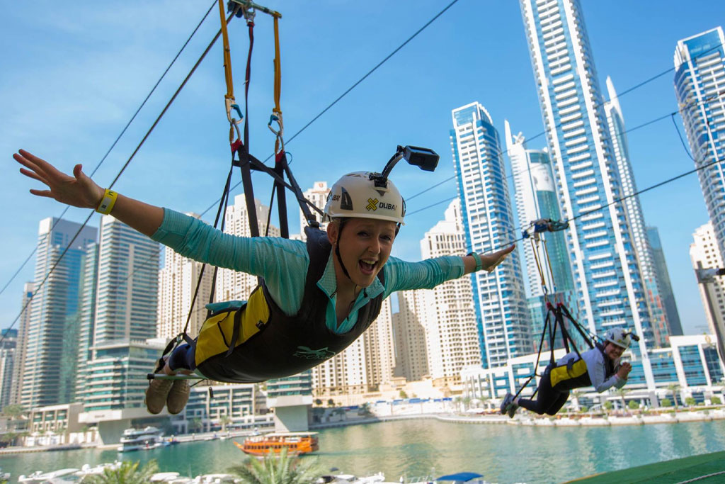 XLine Dubai Marina Zip Line Tickets in Dubai - Activities | TickYourList
