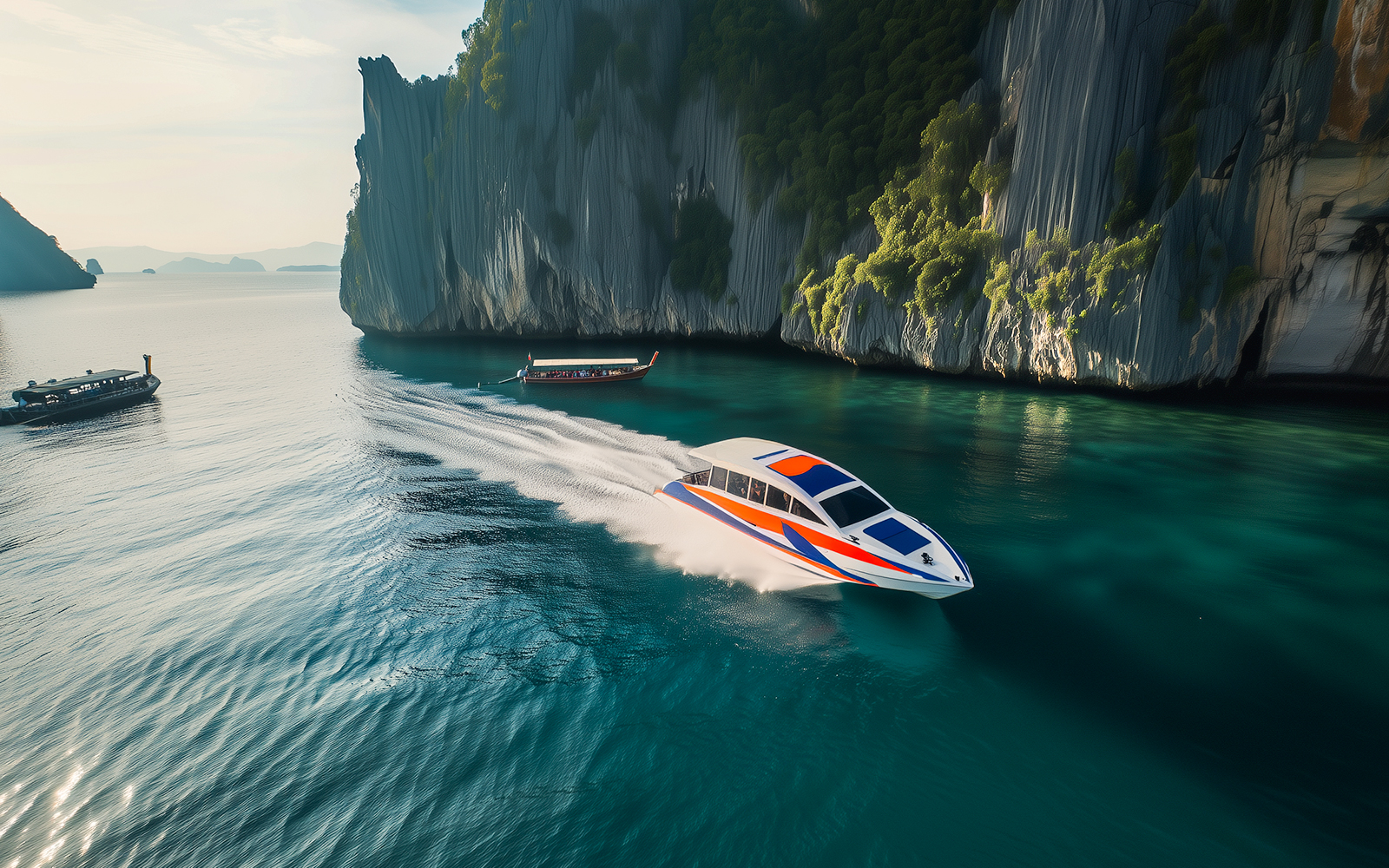 From Phuket: Beat the Crowd Sunrise Tour of Phi Phi Island, Maya Bay & Bamboo Island by Speedboat tickets in Phuket - Highlights | TickYourList