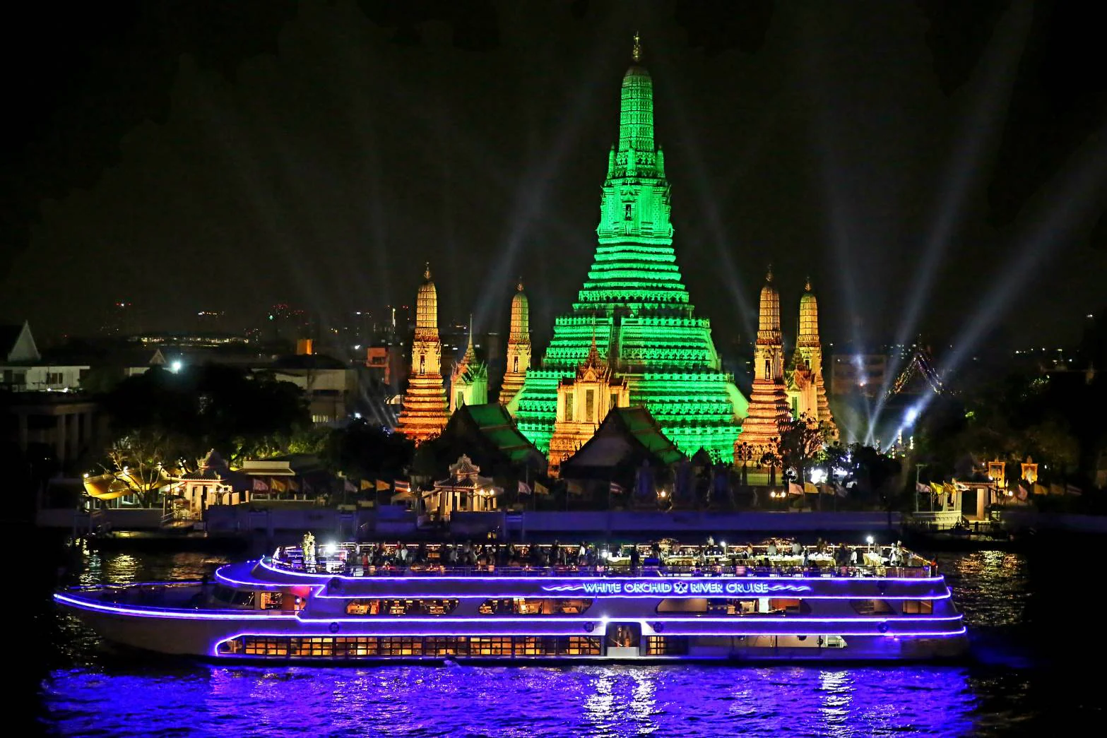 Scenic Chao Phraya White Orchid Cruise in Bangkok