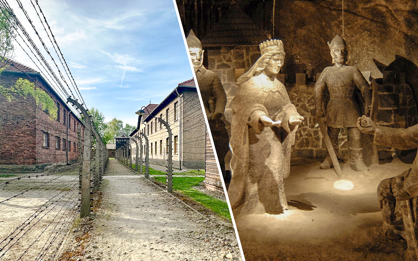 From Krakow: Auschwitz-Birkenau & Wieliczka Salt Mine Guided Tour experience tickets in Krakow | TickYourList