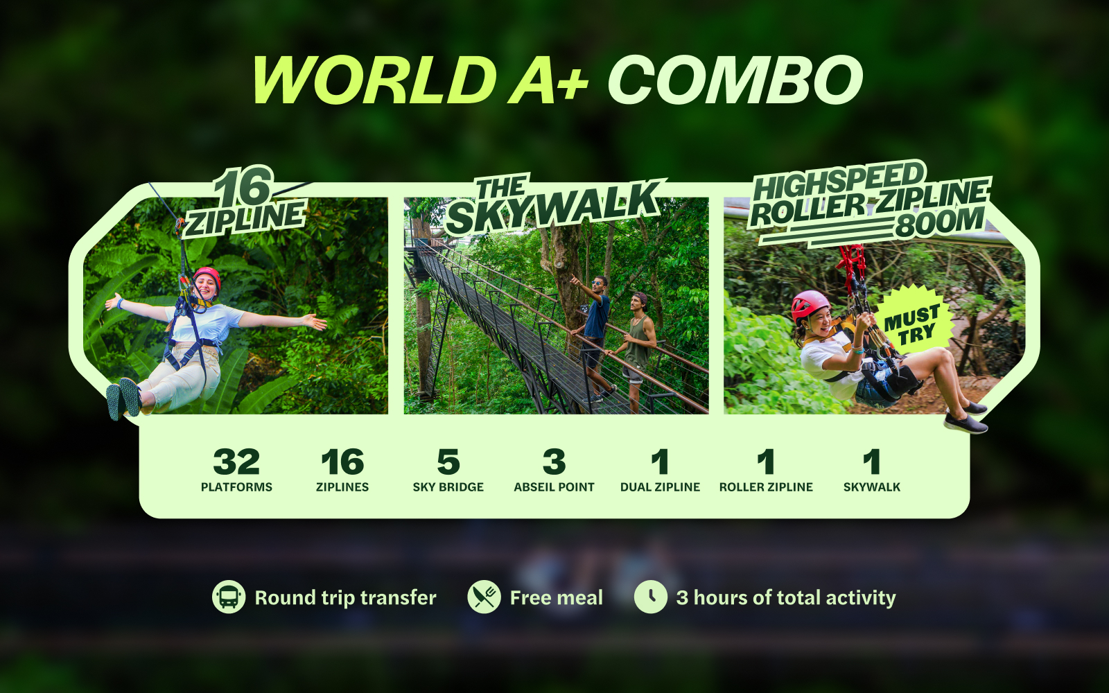 Hanuman World: 32 Platforms Zipline Adventure tickets in Phuket - Activities | TickYourList