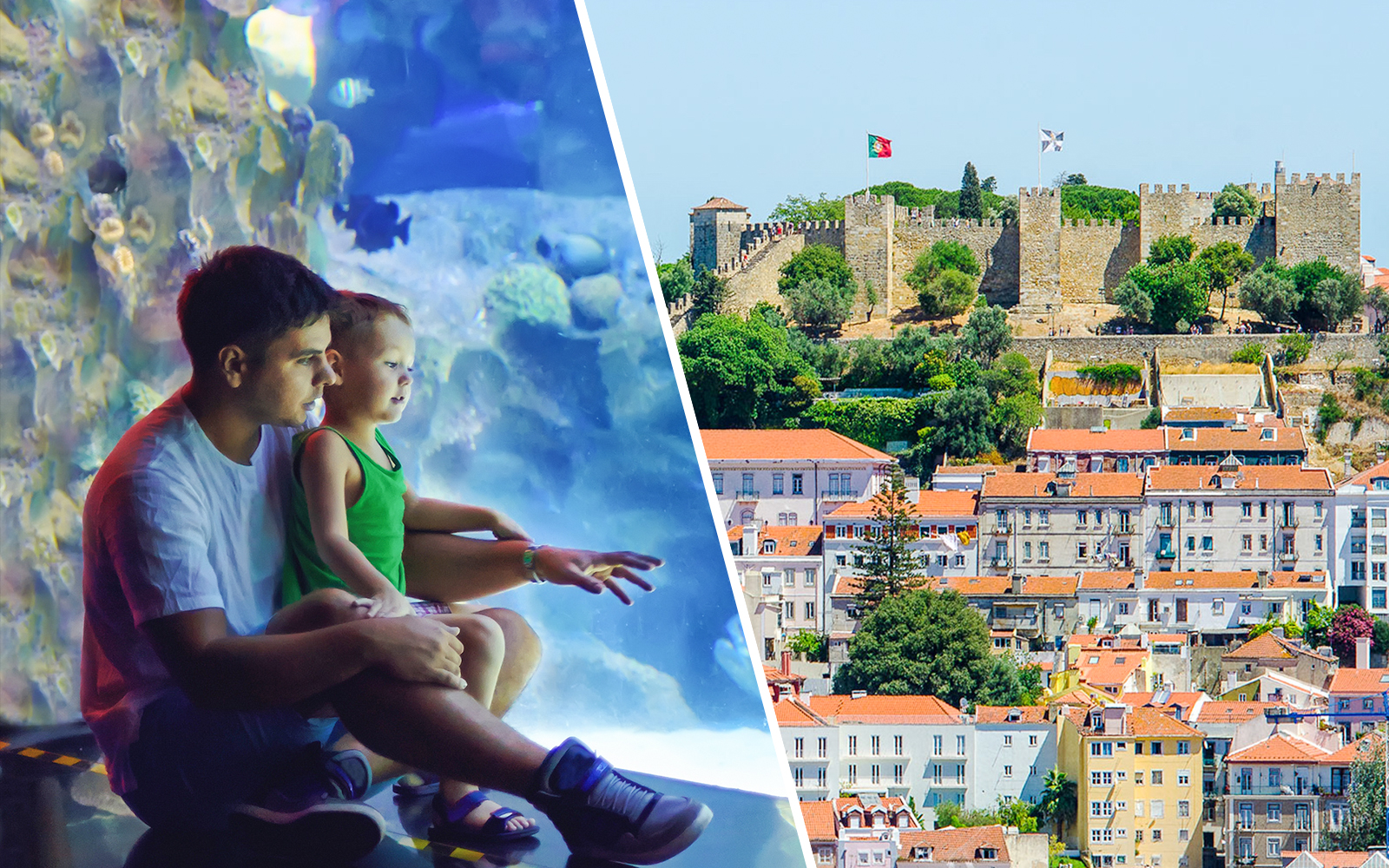 Combo (Save 16%): Oceanário de Lisboa + St. George’s Castle Tickets experience in Lisbon | TickYourList