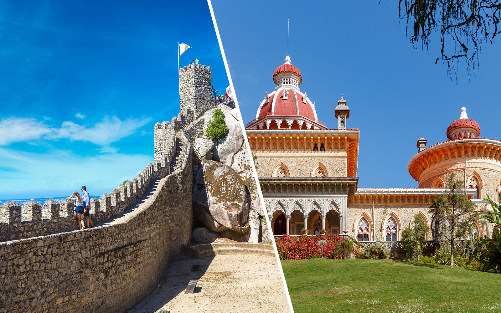 Combo (Save 5%): Moorish Castle + Monserrate Palace & Park Tickets experience in Lisbon | TickYourList
