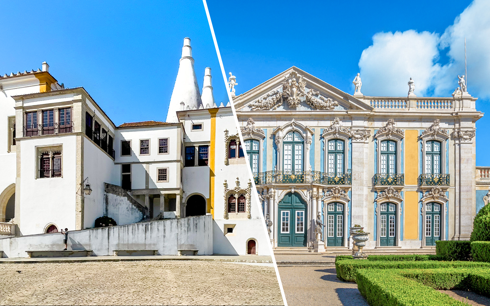 Combo (Save 5%): National Palace of Sintra + National Palace of Queluz & Gardens Tickets experience in Lisbon | TickYourList