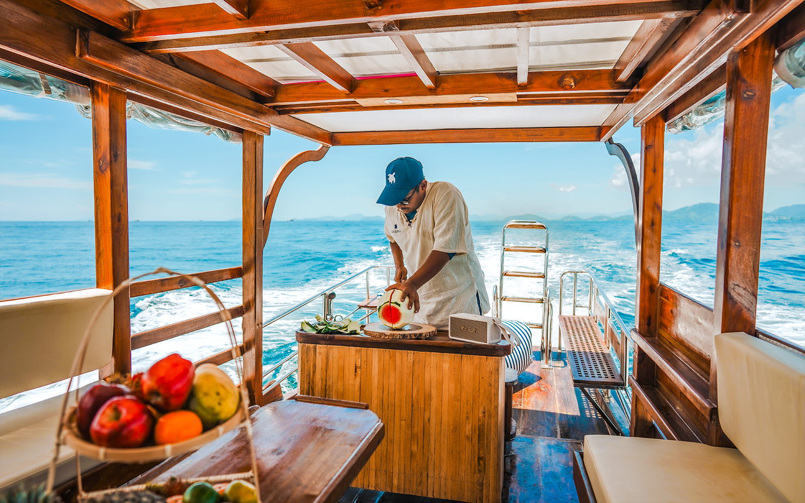 From Krabi: 7 Islands Morning or Sunset Tour by Luxury Longtail Boat tickets in Krabi - Features | TickYourList