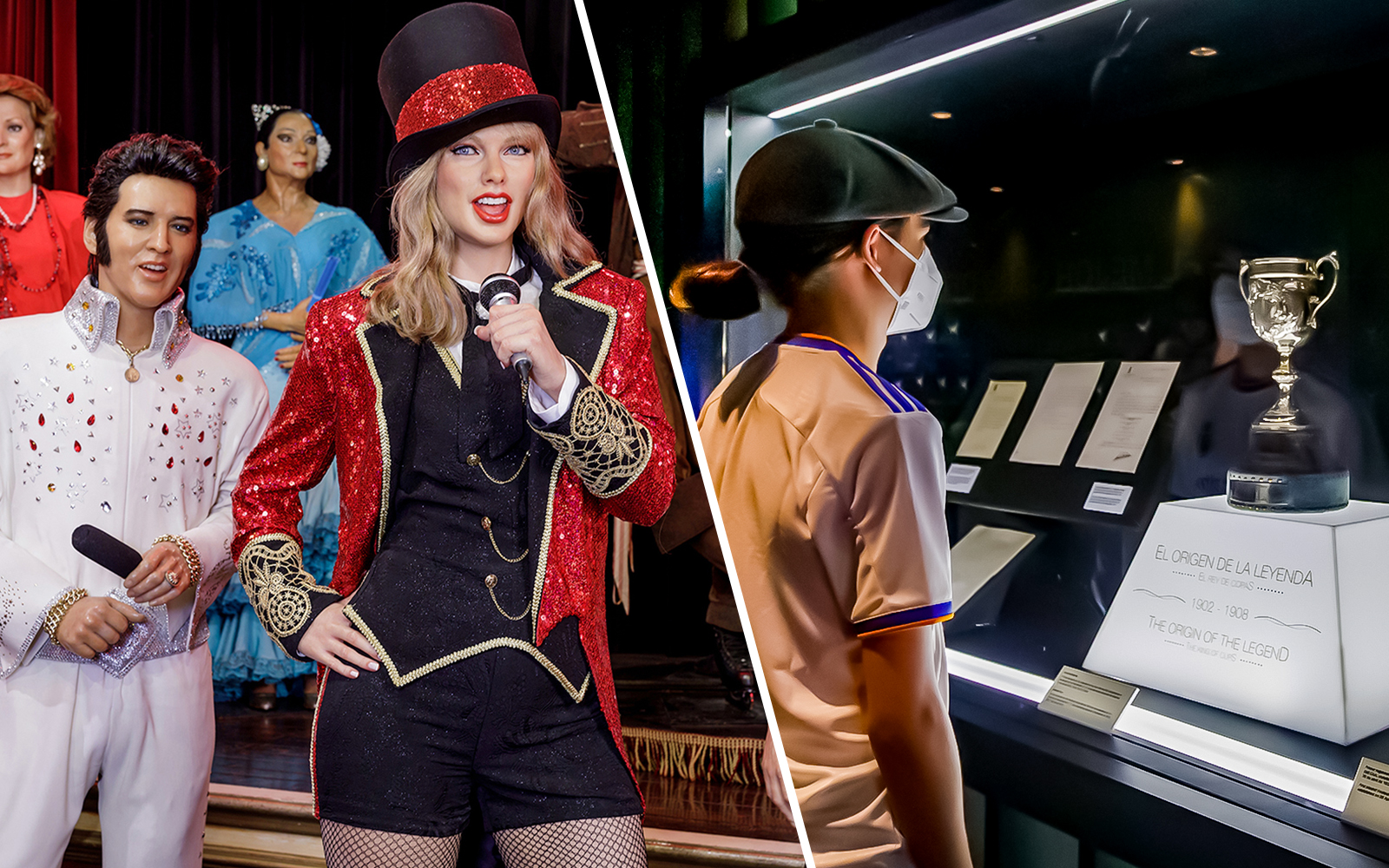 Combo (Save 5%): Wax Museum Madrid + Santiago Bernabeu Stadium Tickets