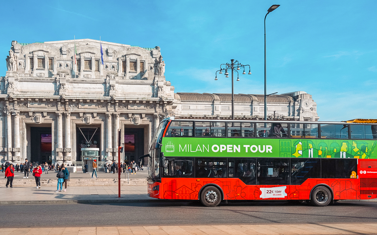 Milan Open Tour: Milan Hop-on Hop-off Bus Tour