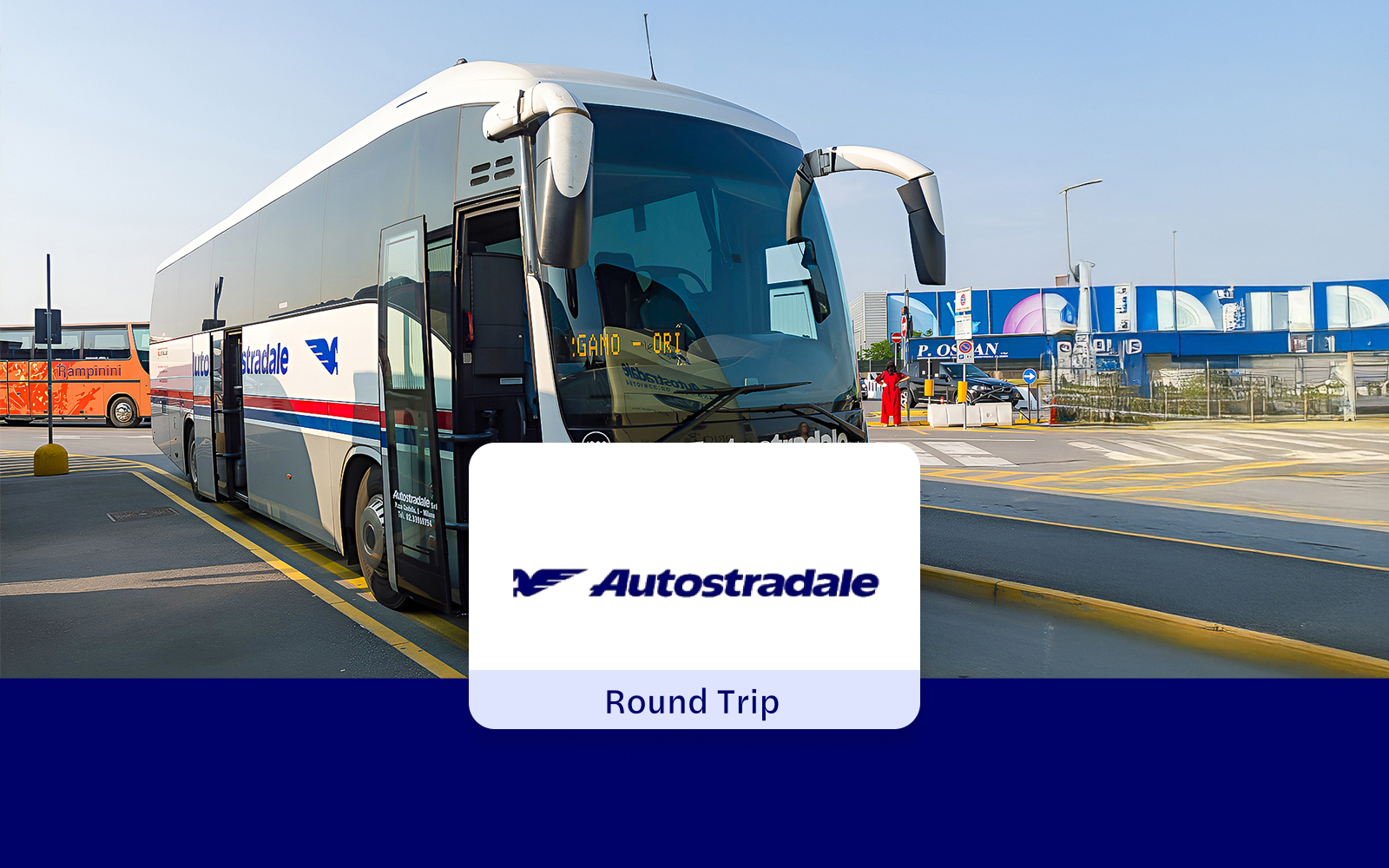 Autostradale Airport Express Round-Trip Tickets: Milan Linate Airport to/from Milan Centrale
