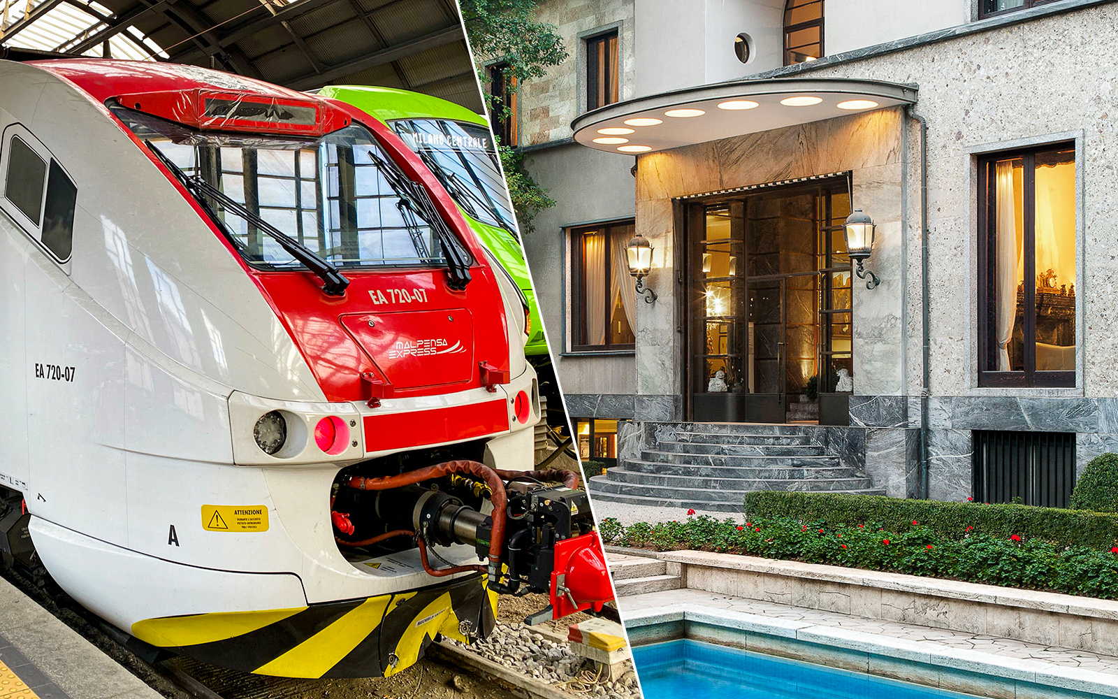 Combo: One-Way Malpensa Express + Villa Necchi Campiglio Tickets