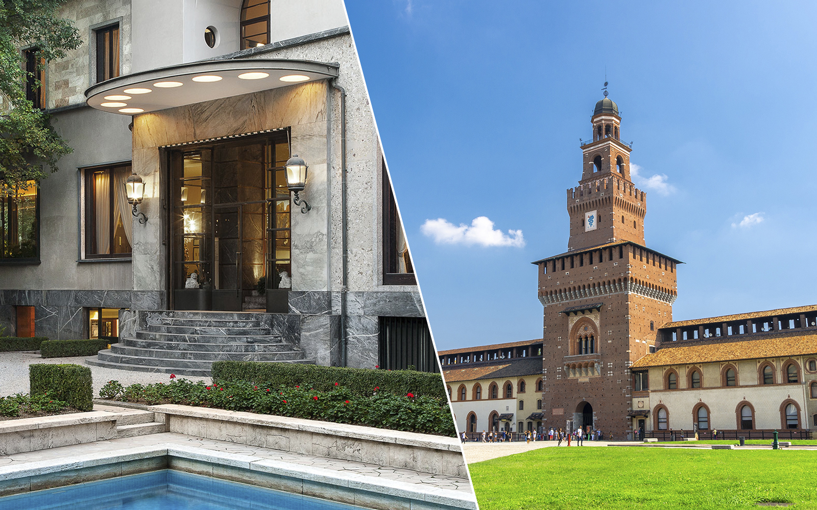 Combo: Villa Necchi Campiglio + Sforza Castle Tickets