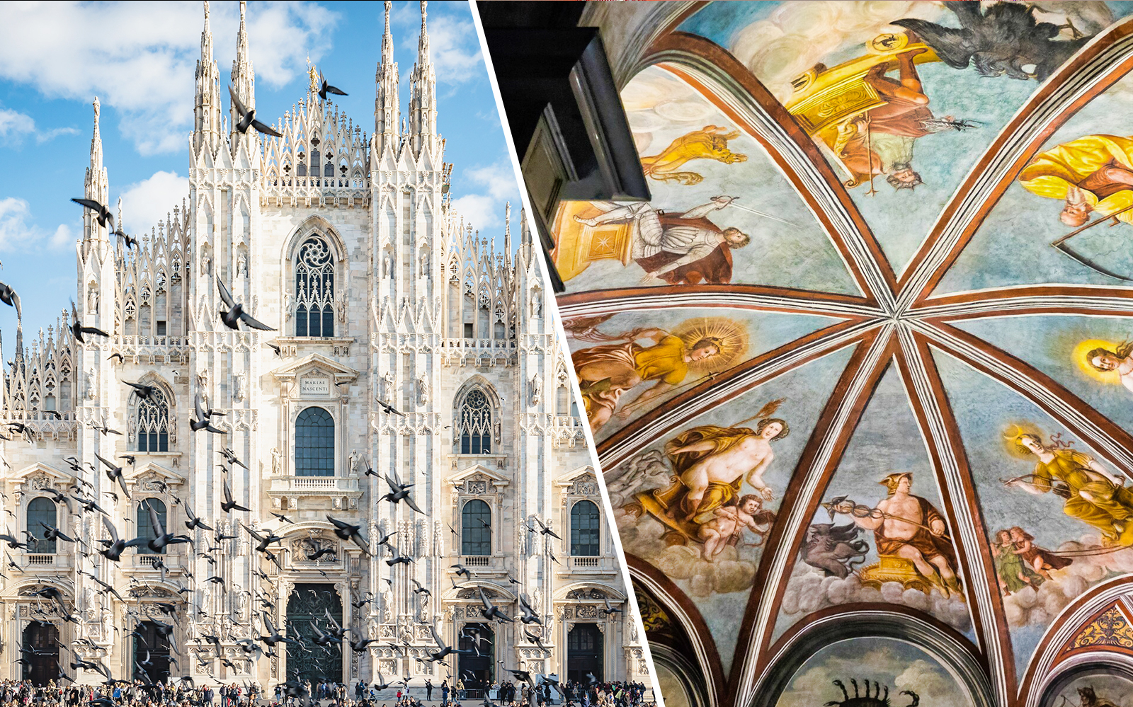 Combo: Milan Duomo + Leonardo's Vineyard
