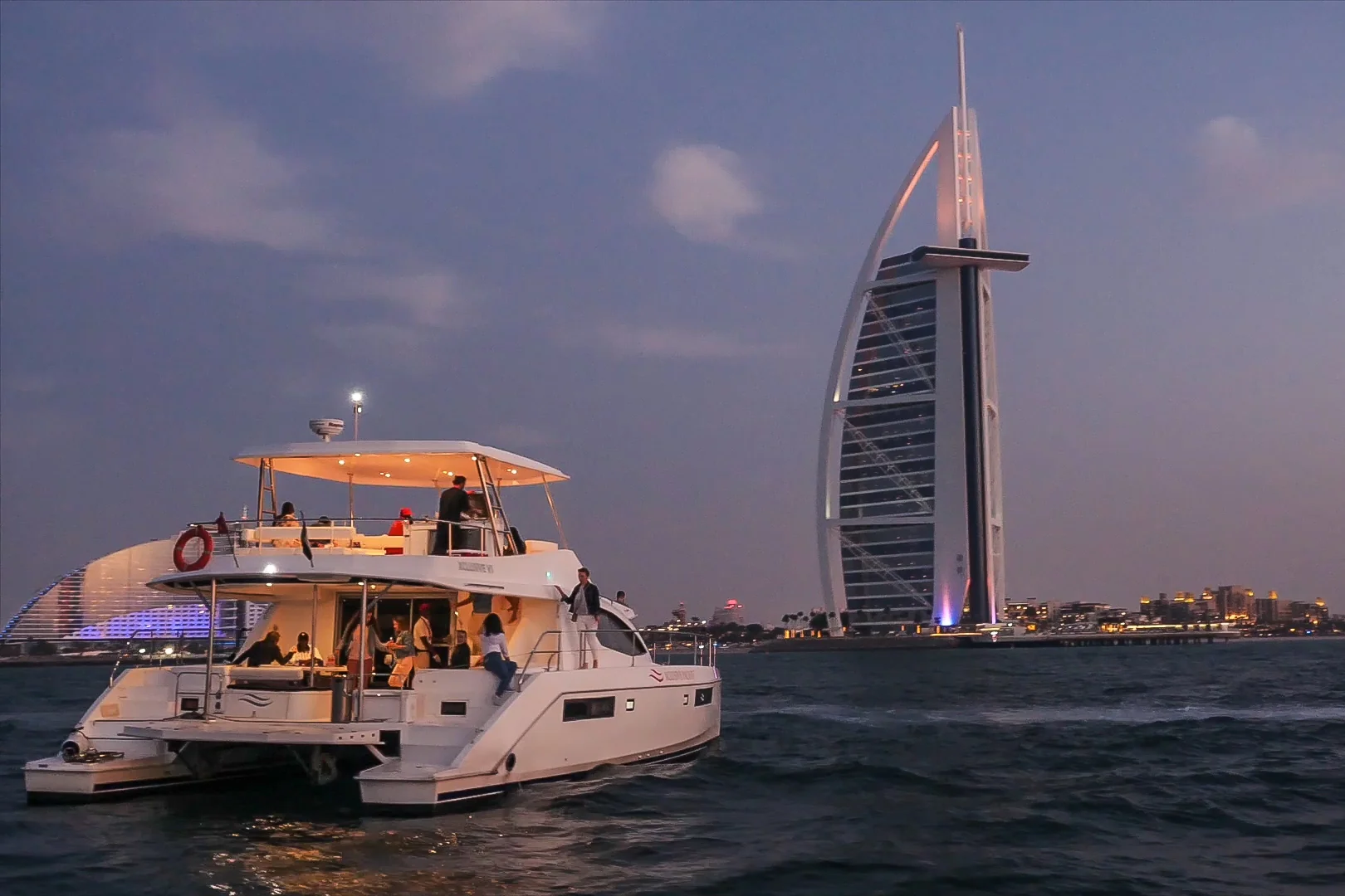 Stunning sunset yacht experience in Dubai