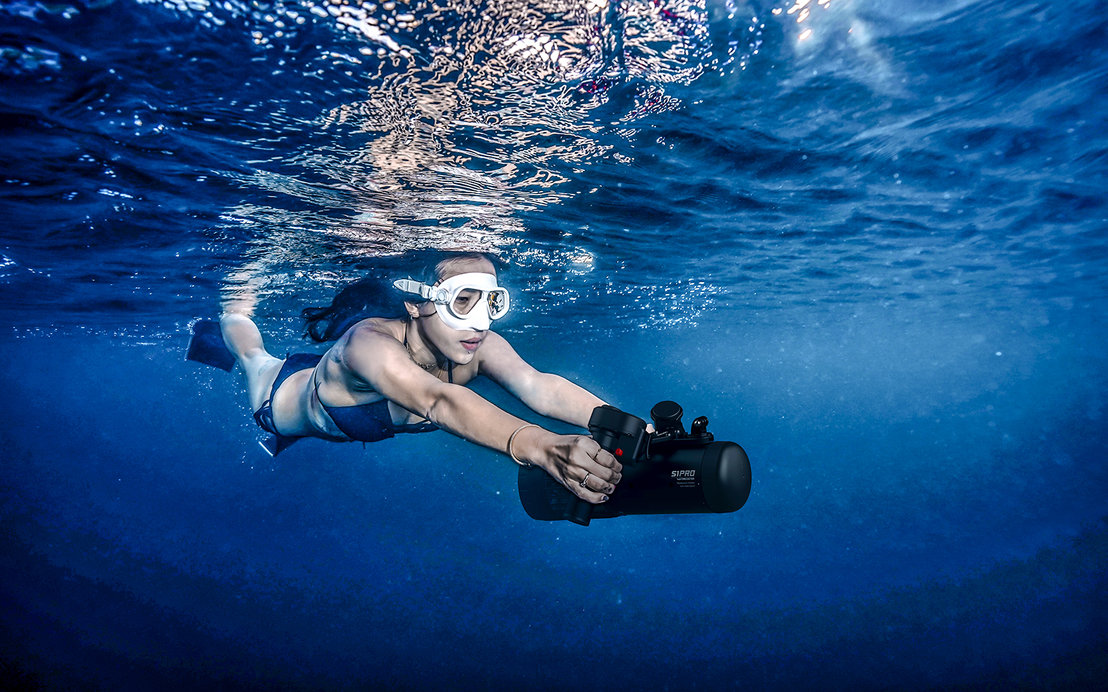 From Nice: Underwater Sea Scooter Snorkelling Tour