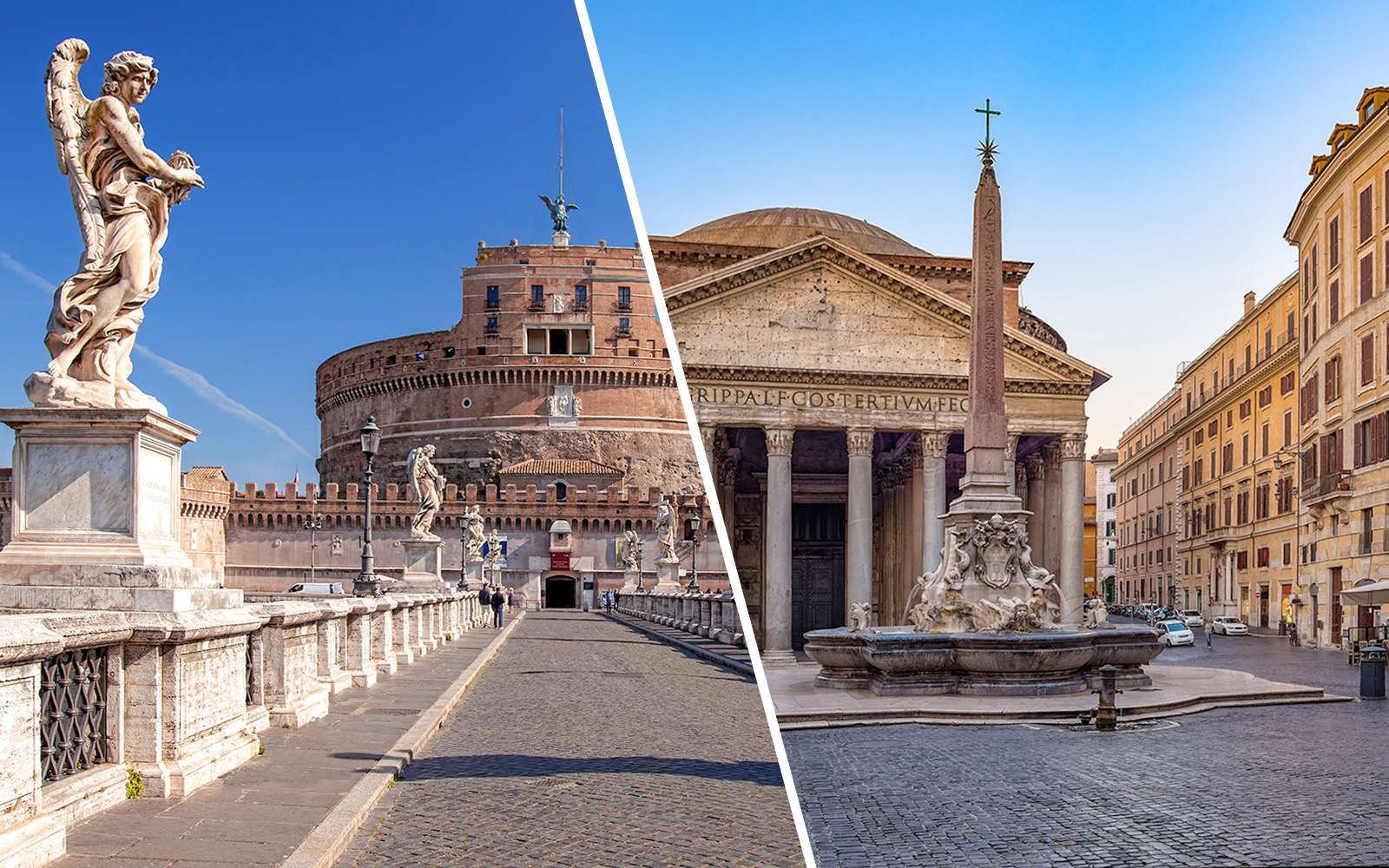 Combo (Save 5%): Castel Sant’Angelo + Pantheon Entry Tickets with Audio Guide experience in Rome | TickYourList