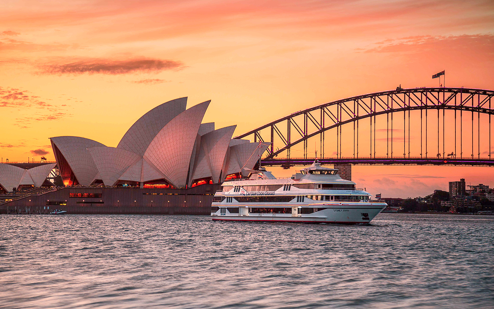 Captain Cook 3 or 4-Course Dinner Cruise on Sydney Harbour tickets in Sydney - Attractions | TickYourList