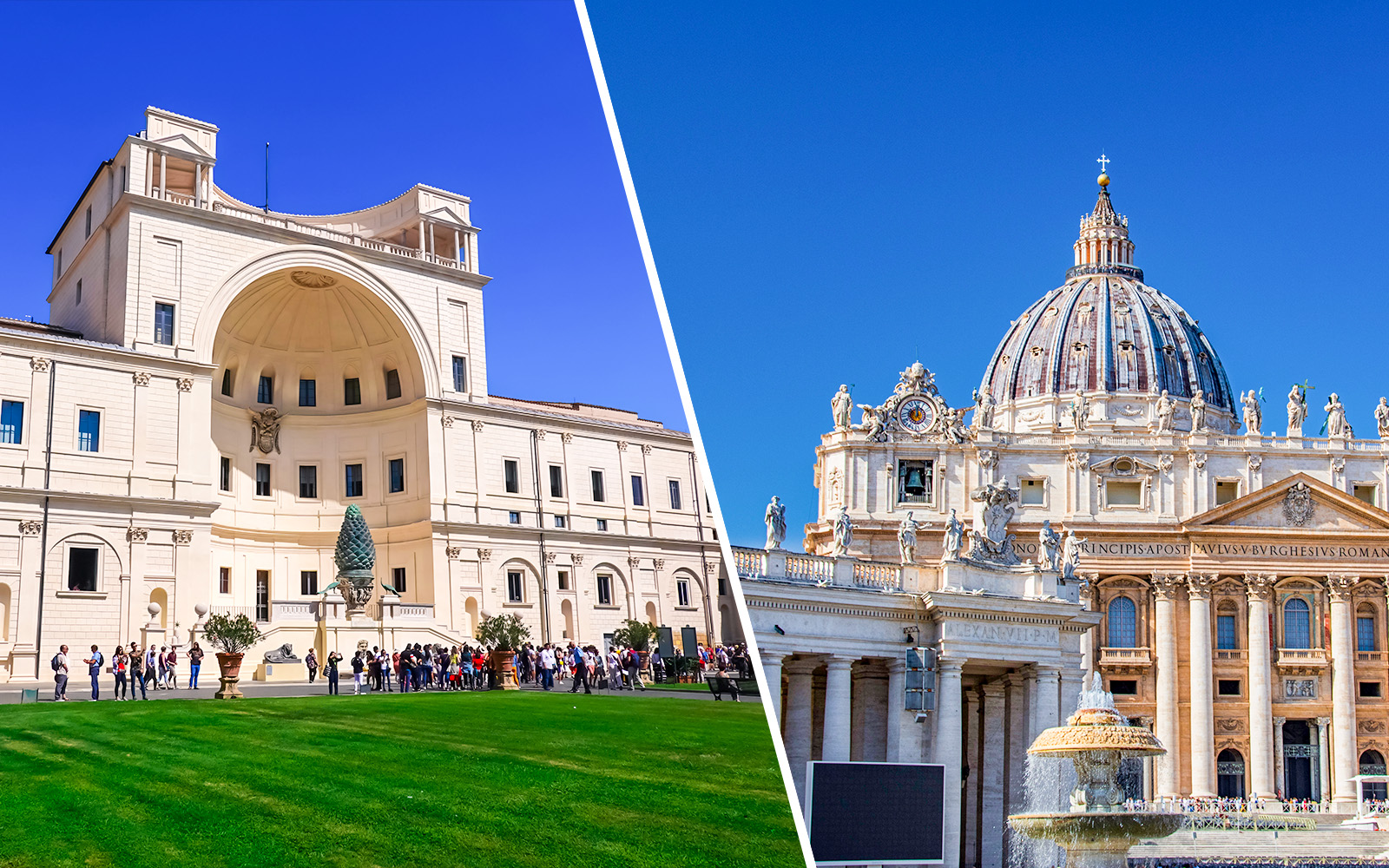 Combo (Save 66%): Vatican Museums & Sistine Chapel + St. Peter’s Basilica Dome Guided Tour