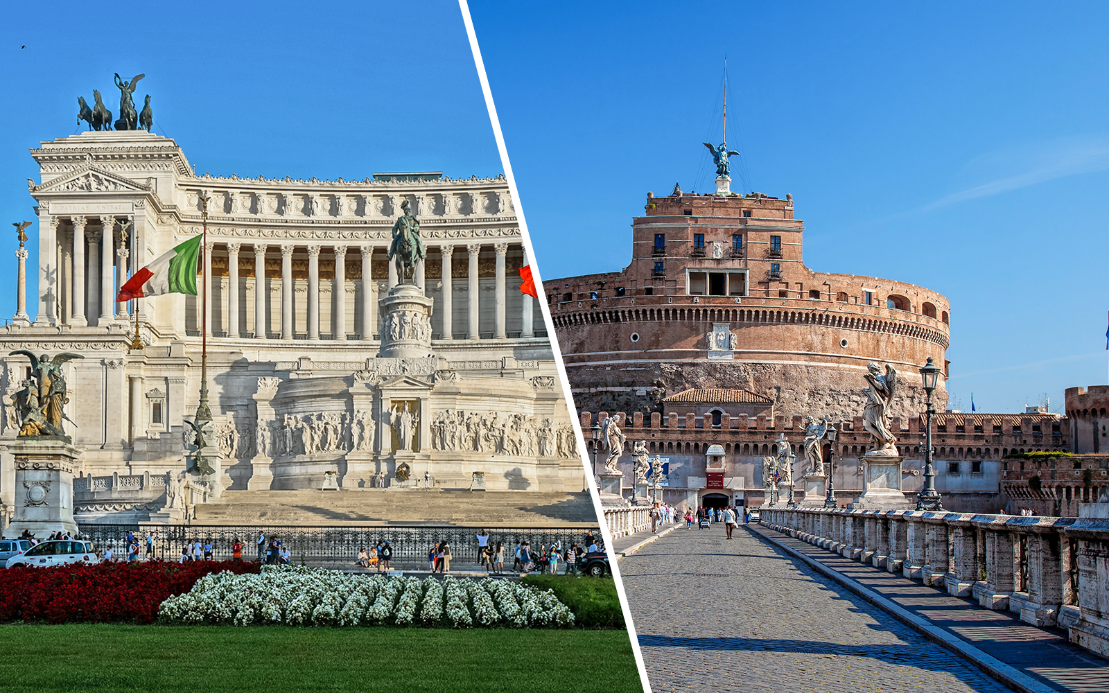 Combo (Save 5%): Altare della Patria Glass Elevator + Castel Sant'Angelo Tickets experience in Rome | TickYourList