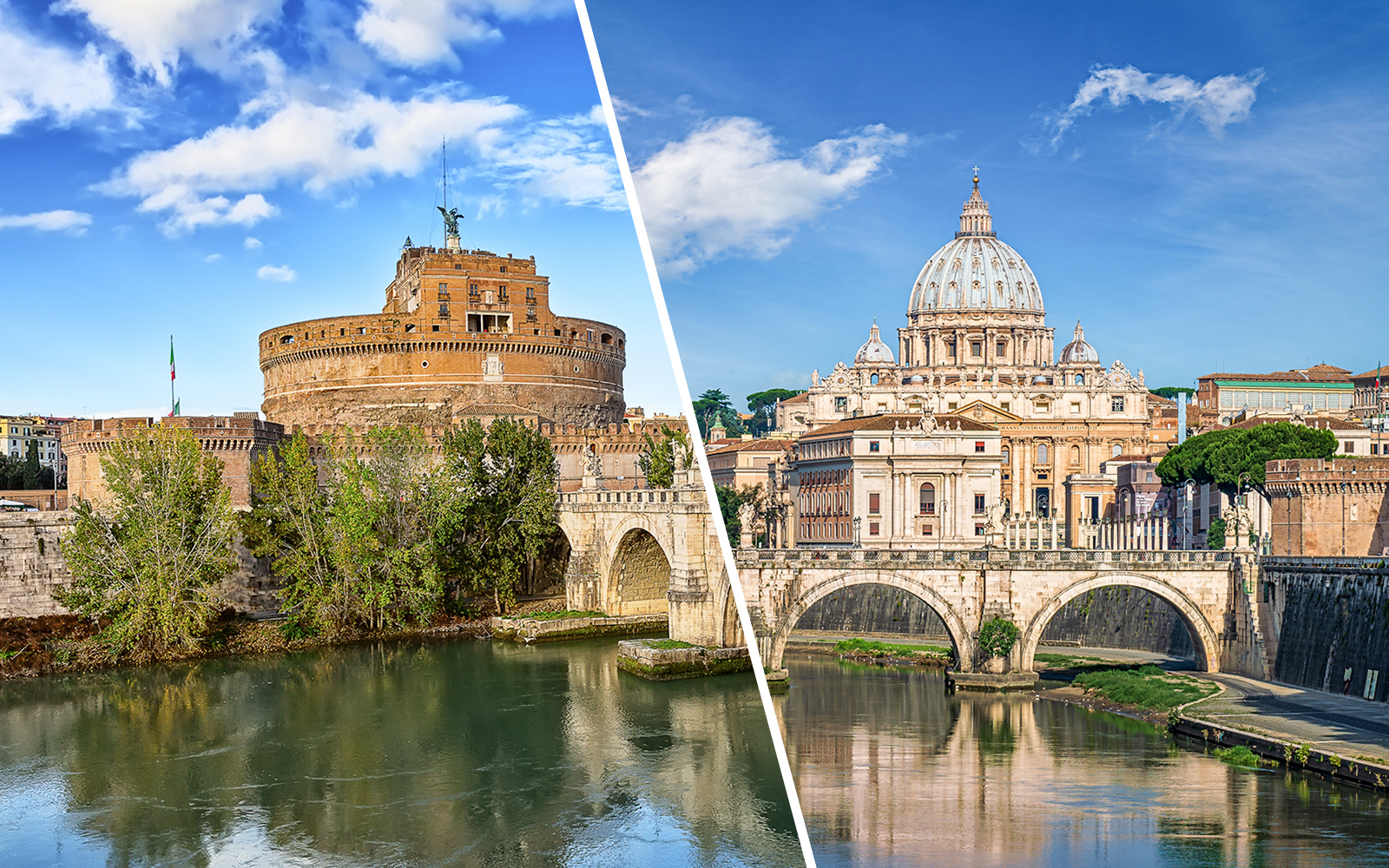 Combo (Save 26%): Castel Sant'Angelo + St. Peter's Basilica Guided Tour experience tickets in Rome | TickYourList