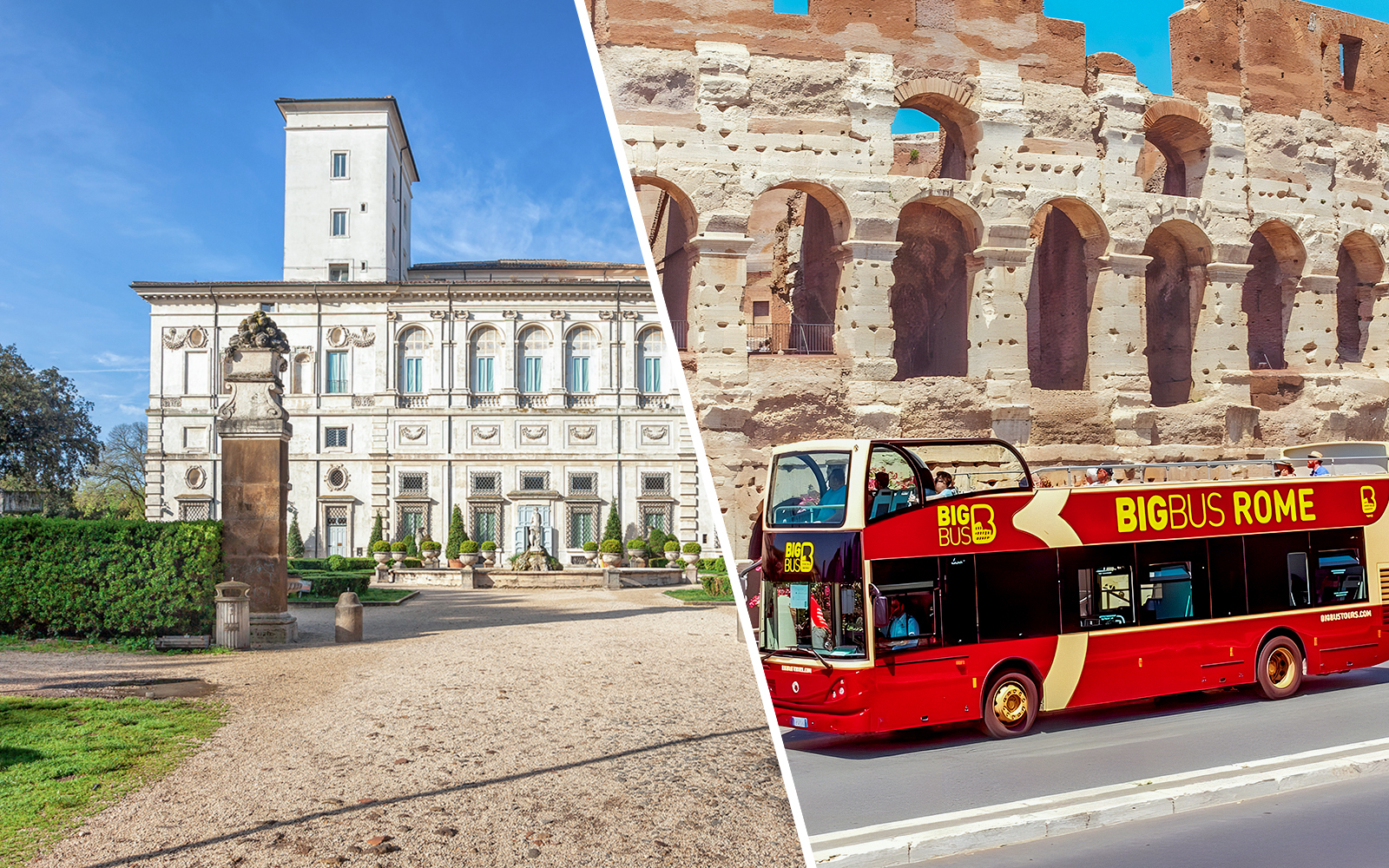 Combo (Save 32%): Borghese Gallery Tickets + Rome Hop-On Hop-Off Bus Tour experience in Rome | TickYourList