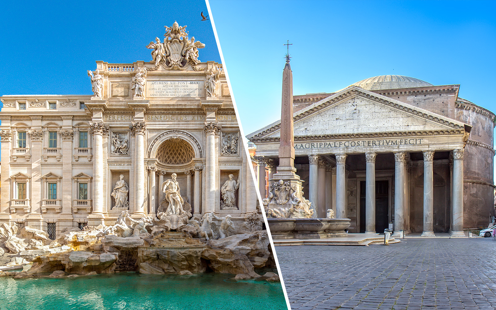 Combo (Save 21%): Rome Walking Tour + Pantheon Fast-Track Tickets experience in Rome | TickYourList