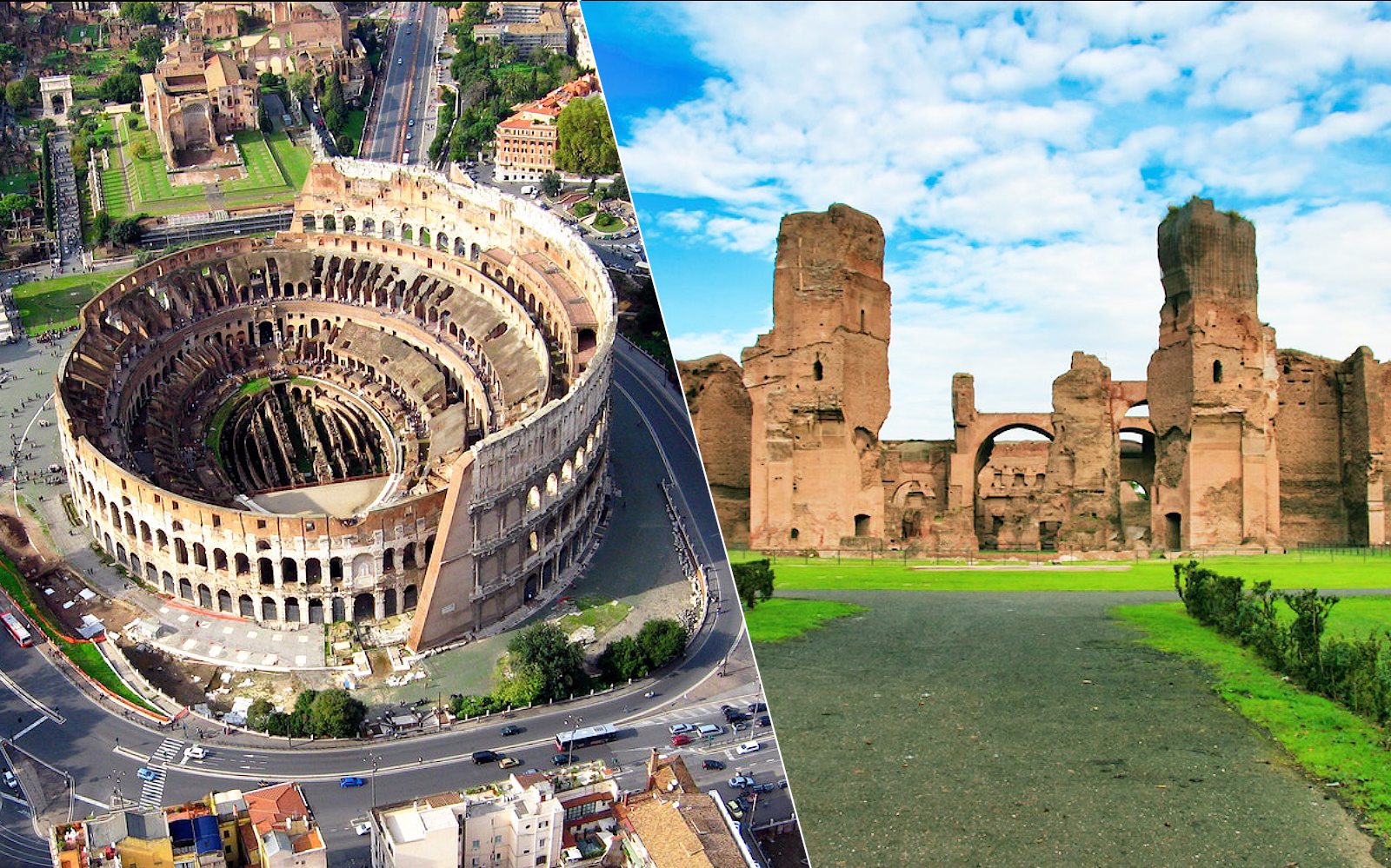 Combo: Colosseum + Caracalla Baths Tickets