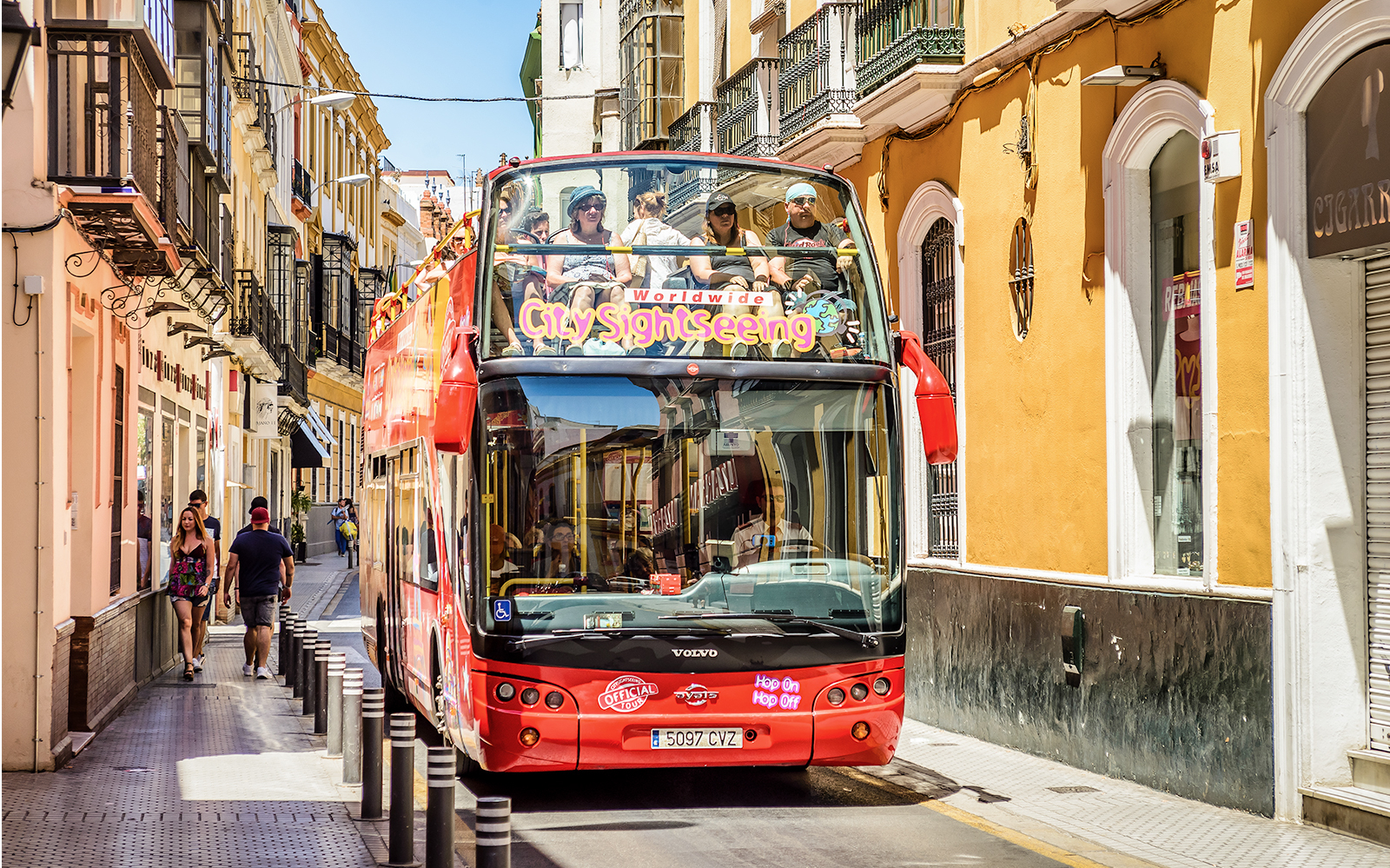 Combo (Save 10%): Seville Hop-on Hop-off Bus Tour + Alcázar + Seville Cathedral & La Giralda Tickets in Seville - Attractions | TickYourList