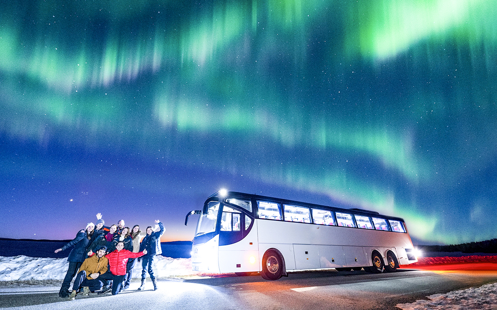 Rovaniemi: Northern Lights Chase Bus Tour tickets in Rovaniemi - Features | TickYourList