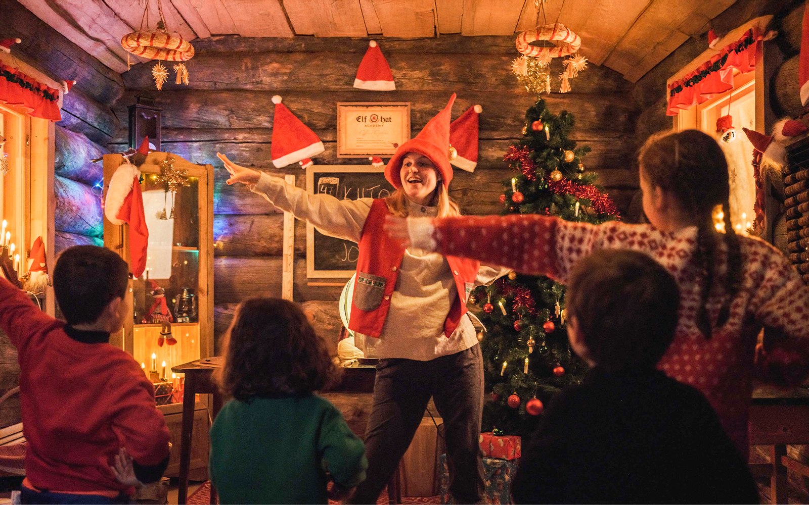 From Rovaniemi: Elf Hat Academy in Santa's Village tickets in Rovaniemi - Activities | TickYourList