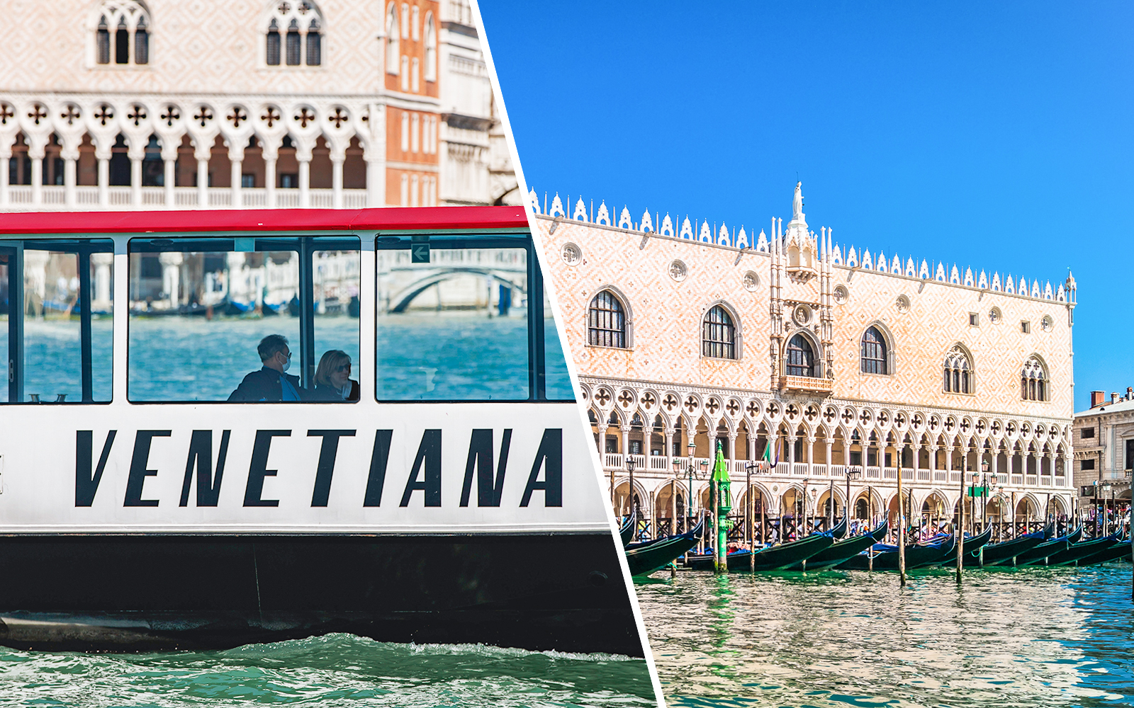 Combo: 24-Hour Hop-On Hop-Off Venice Boat Tour + 3-Museum Pass + Doge's Palace Tickets