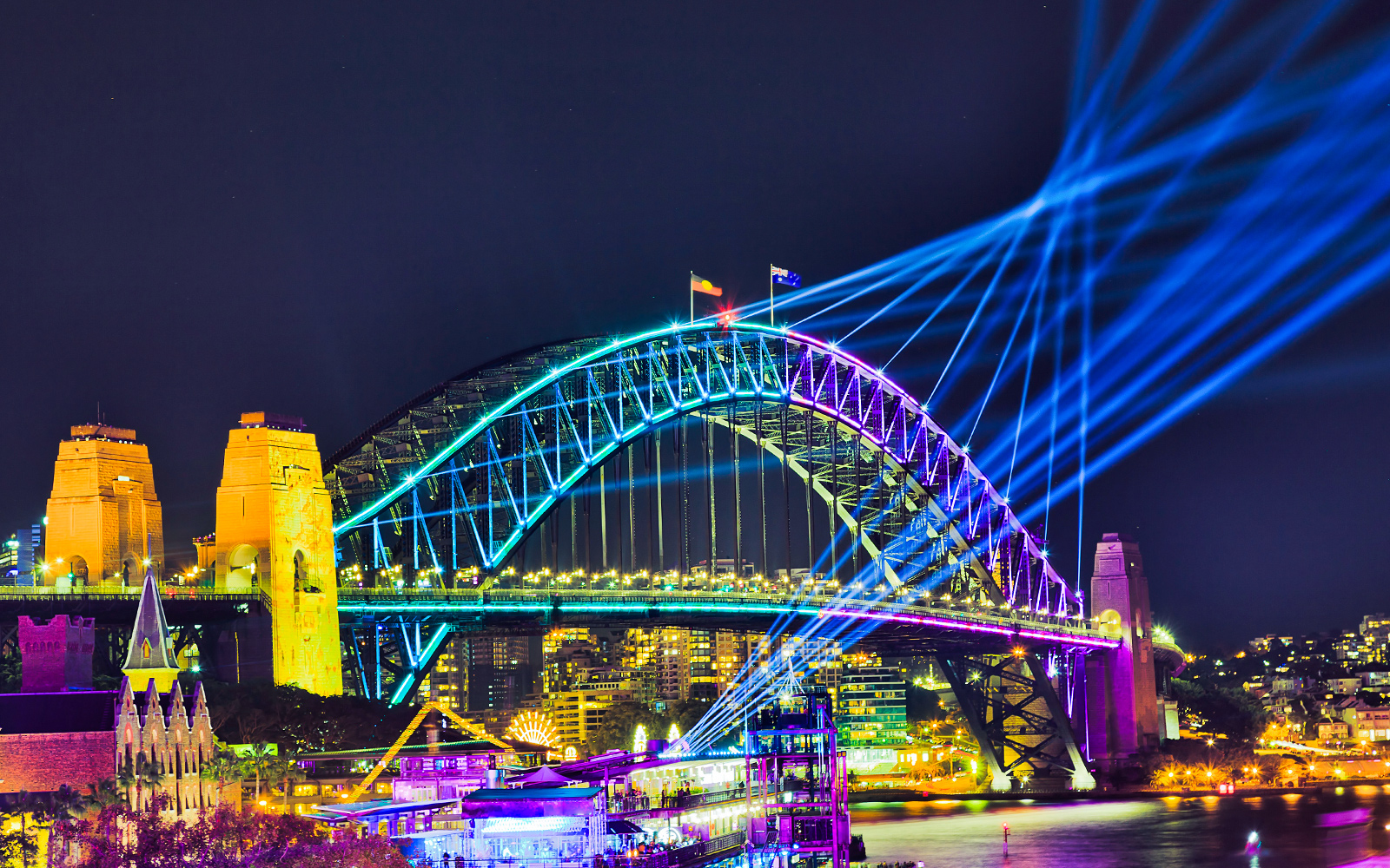 Vivid Sydney Glass Boat Dinner Cruise tickets in Sydney - Activities | TickYourList